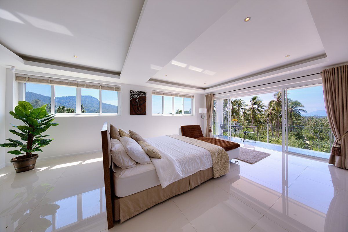 (SOLD) Villa White Lotus - Luxury 7 bedroom Seaview Villa in Maenam for sale