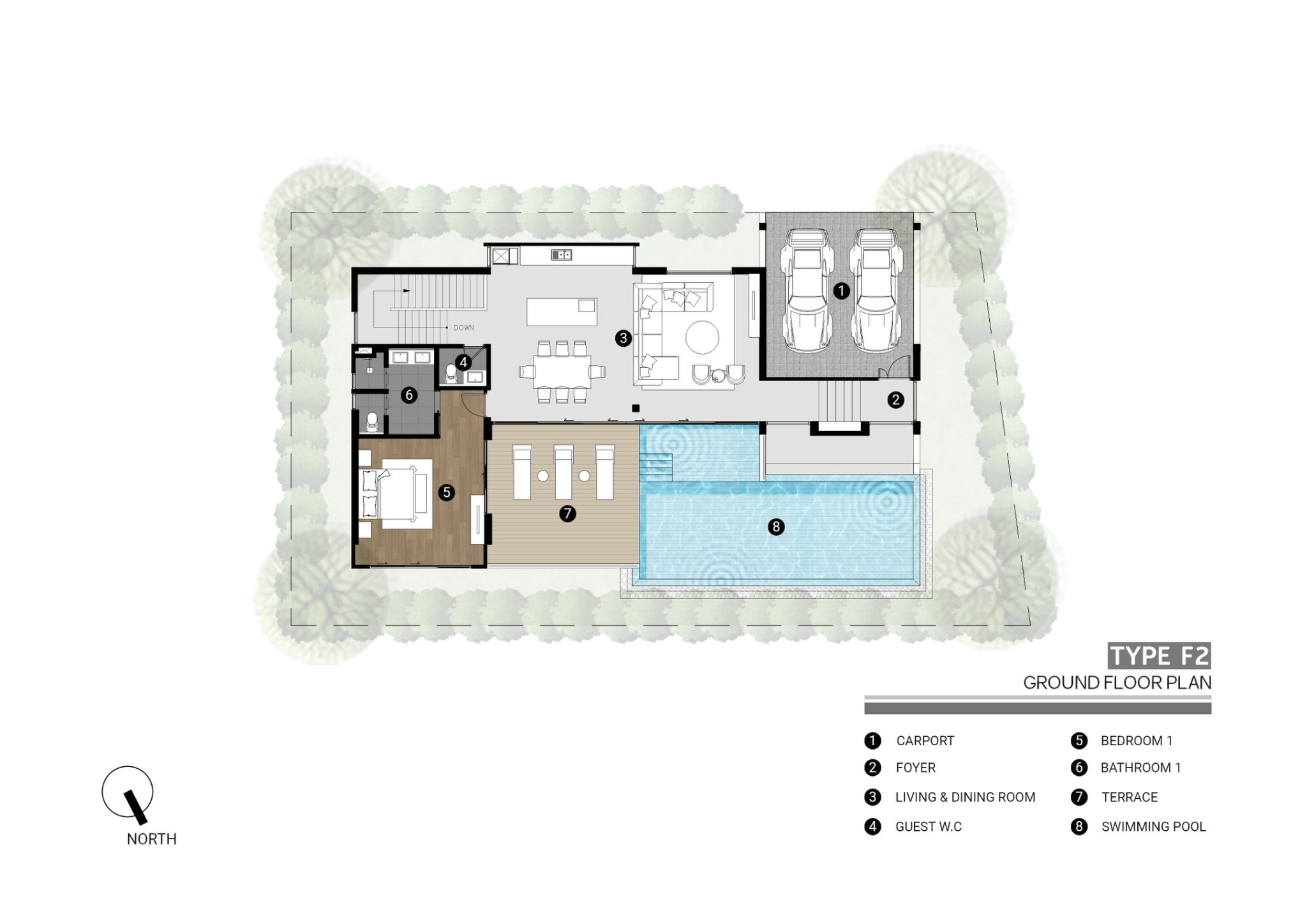 The Bay Pool Villas – 3 Bedroom Seaview Pool Villa in Big Buddha for sale