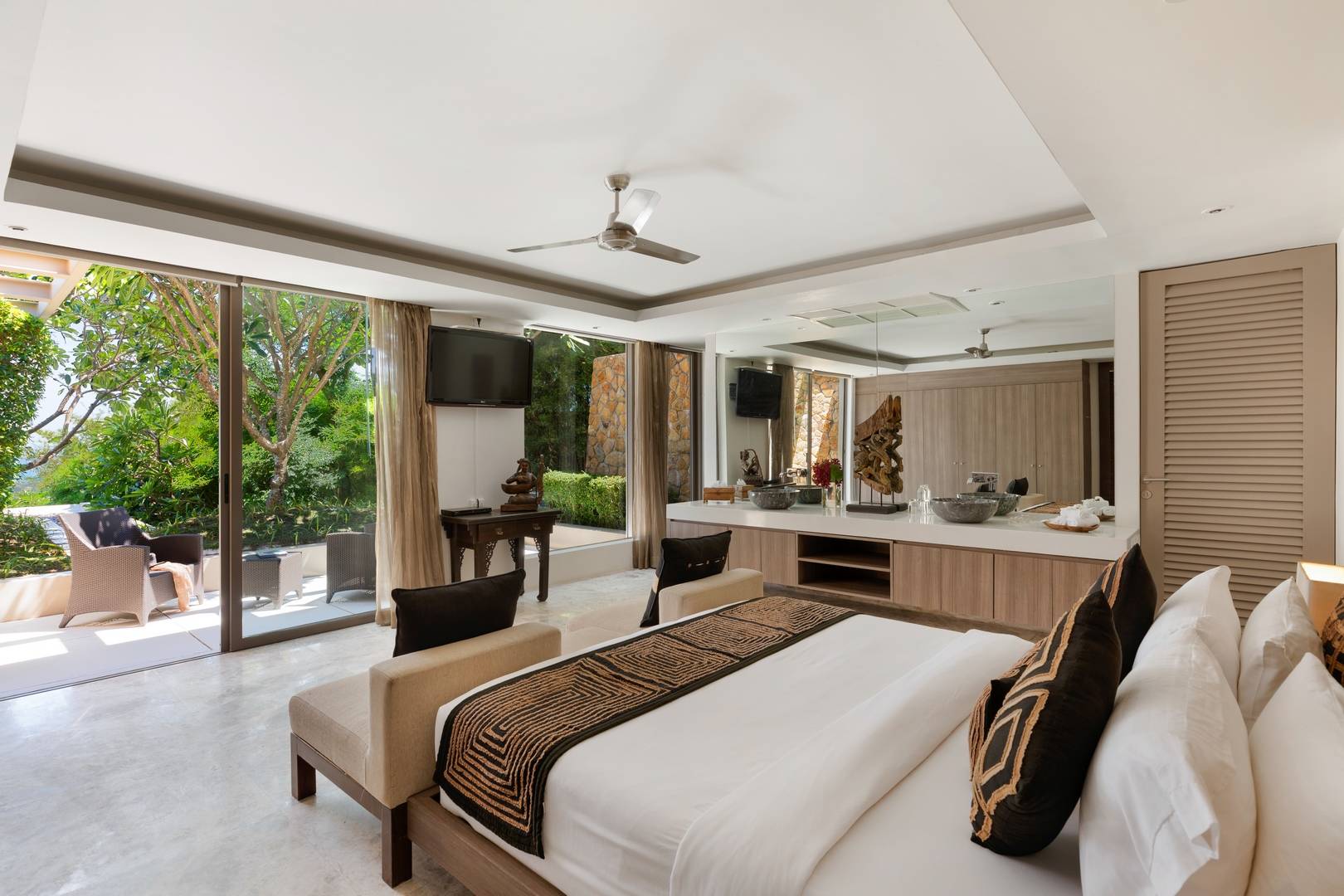 Napa Villa - Contemporary 4 Bedroom Seaview Pool Villa in North Chaweng for sale