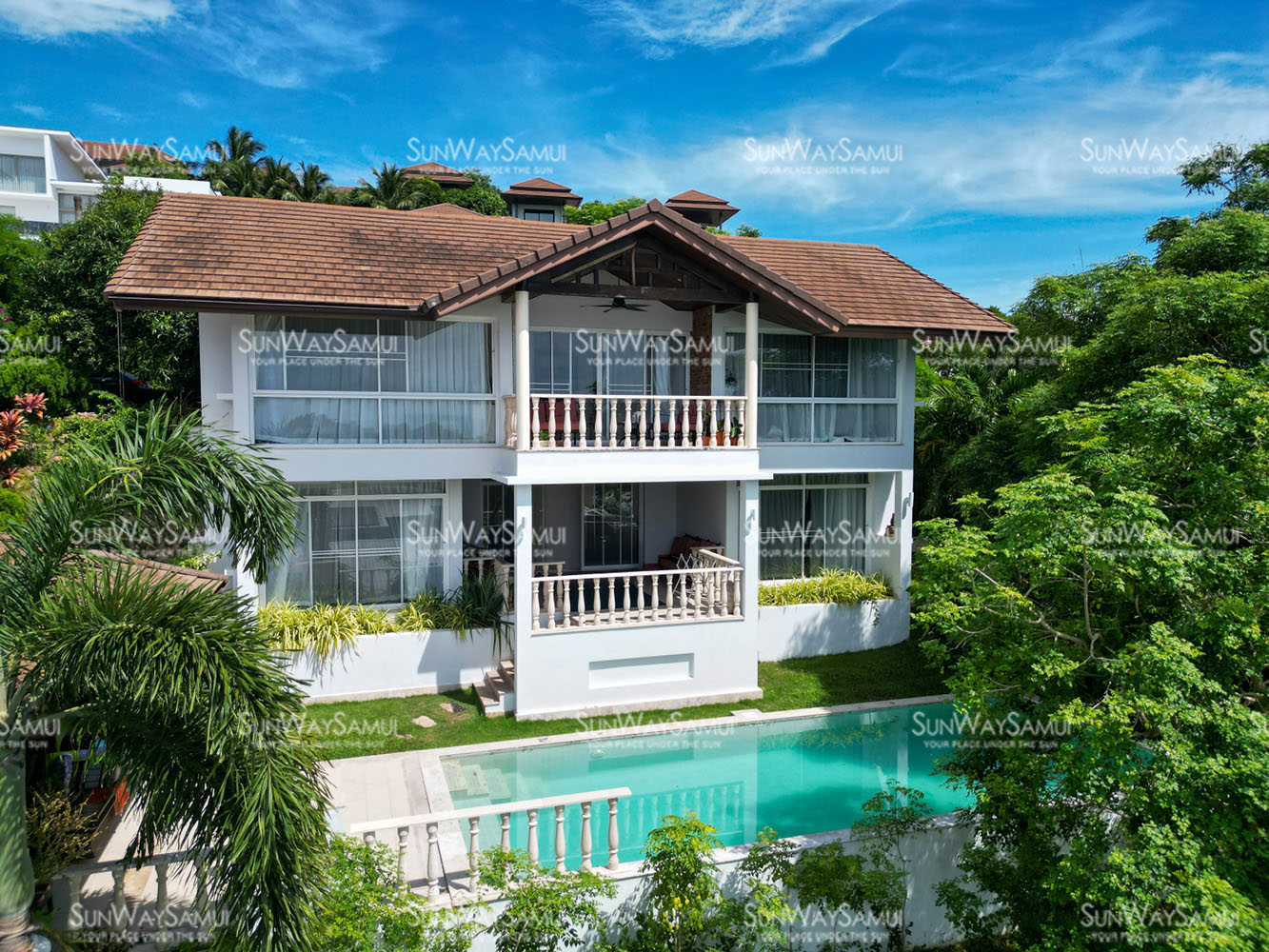 Villa Horizon 37 - Serene 3 Bedroom Seaview Pool Villa in Choengmon for sale: Villa Horizon 37 - Serene 3 Bedroom Seaview Pool Villa in Choengmon for sale