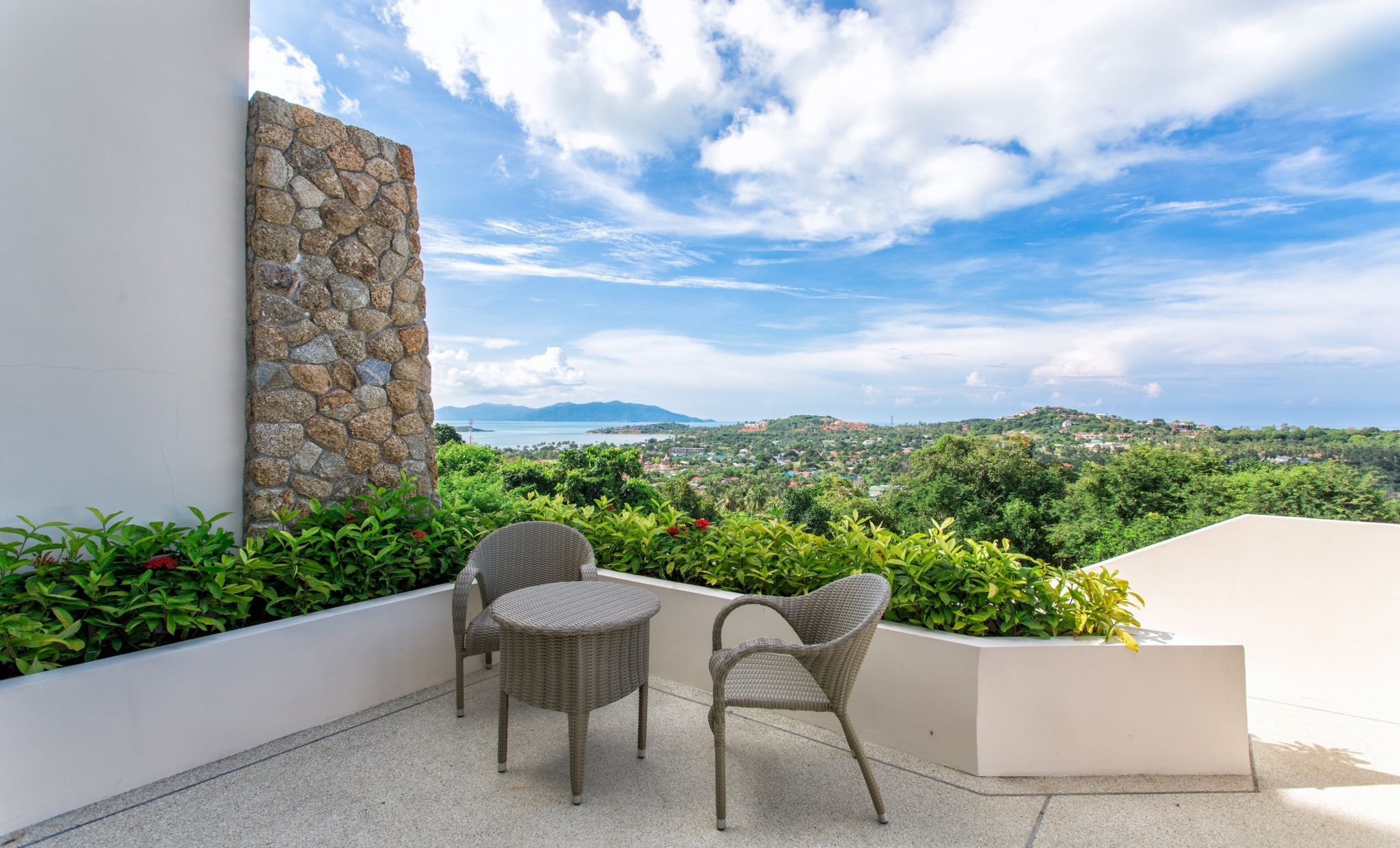 The Ridge Villa 9 - 4 Bedrooms Villa 9 with Panoramic Sea View in Plai Laem for sale