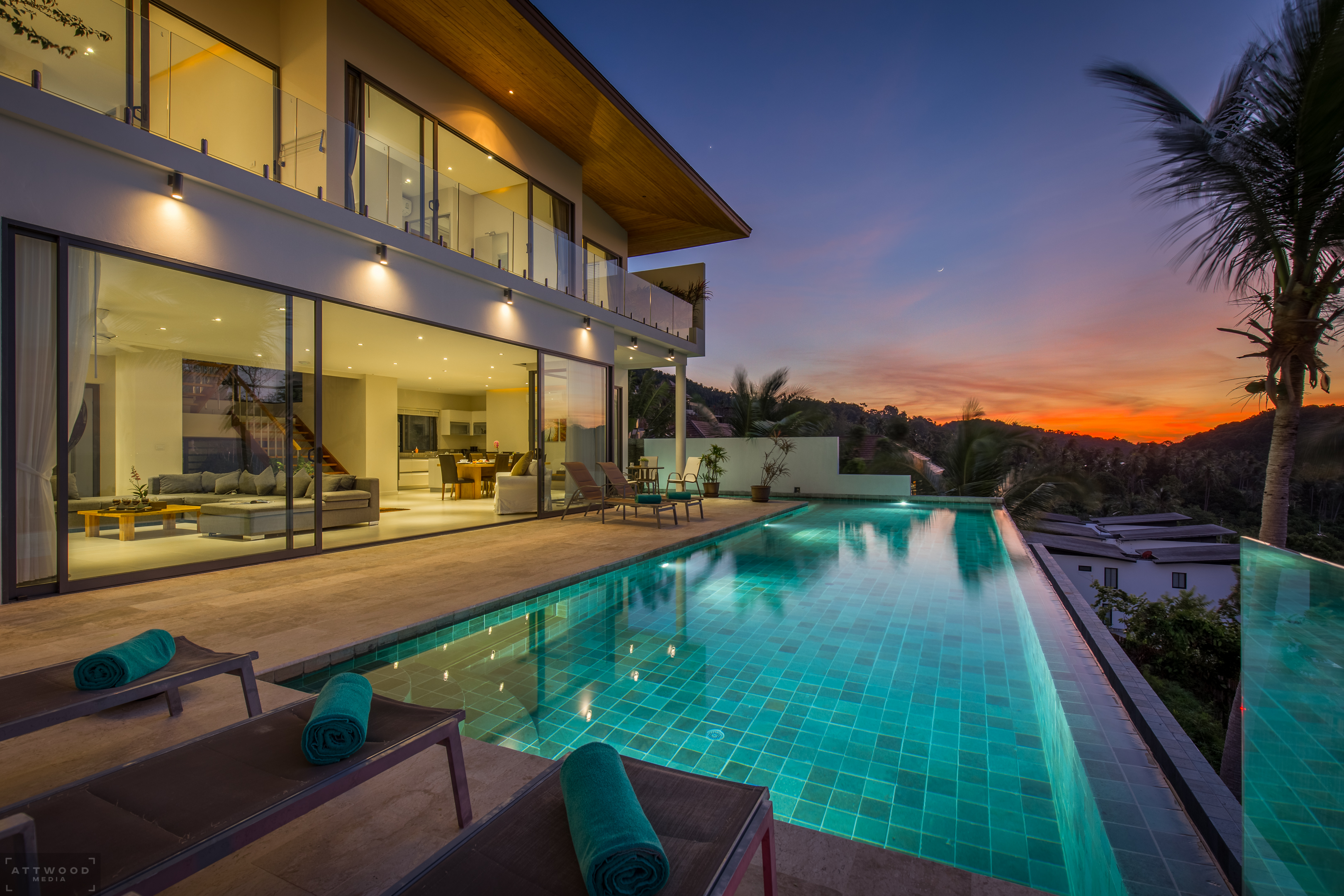 (SOLD) Panoramic 6 Bedroom Seaview Pool Villa in Bang Por for Sale