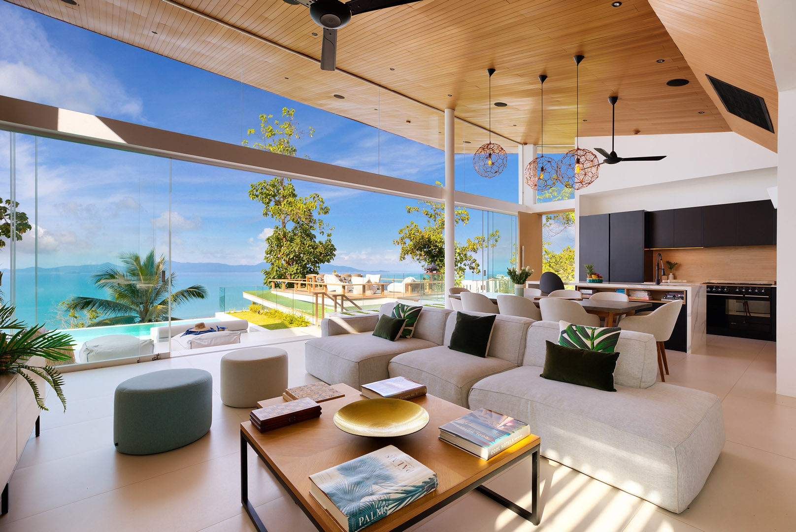 (SOLD) Pacific Palisade - Contemporary Tropical 4 Bedroom Seaview Pool Villas in Bang Por 