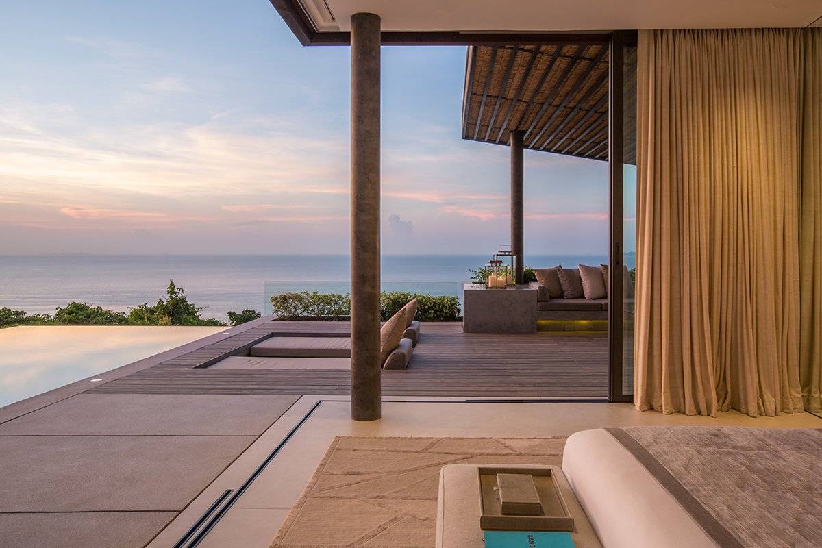 (SOLD) Villa Raku - World renowned designer four bedroom seaview villa for sale in Koh Samui
