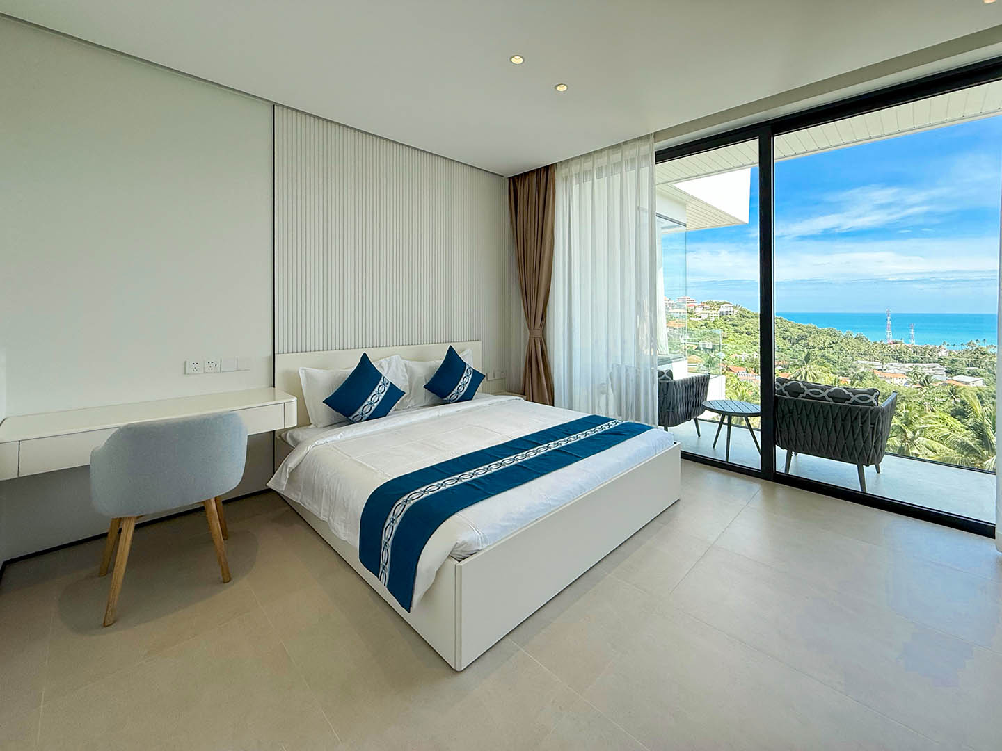 Villa AAA – Brand New 3+1 Bedroom Seaview Pool Villa in Bang Por for sale: Villa AAA – Brand New 3+1 Bedroom Seaview Pool Villa in Bang Por for sale