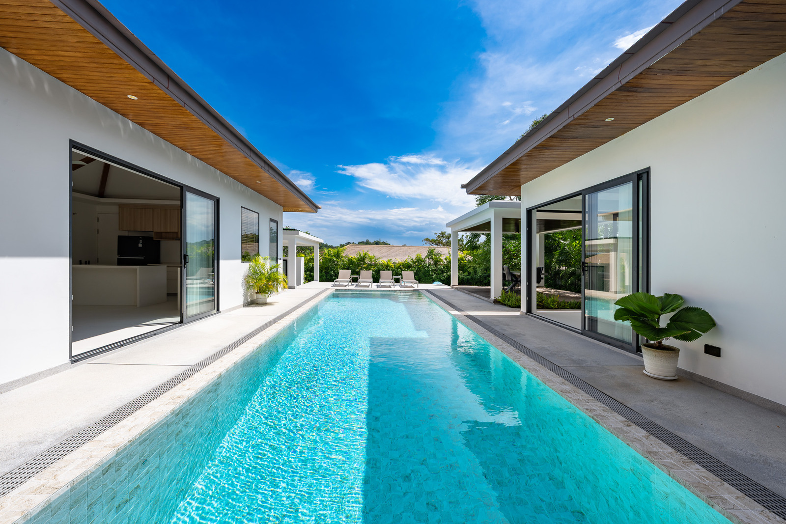 Hideaway Villa - Spacious 3 Bedroom Garden Pool Villa with Garden in Sunway Villas, Choeng Mon (A4) : 3 bedroom Villa A4 for sale in Sunway Villas, Choengmon Beach