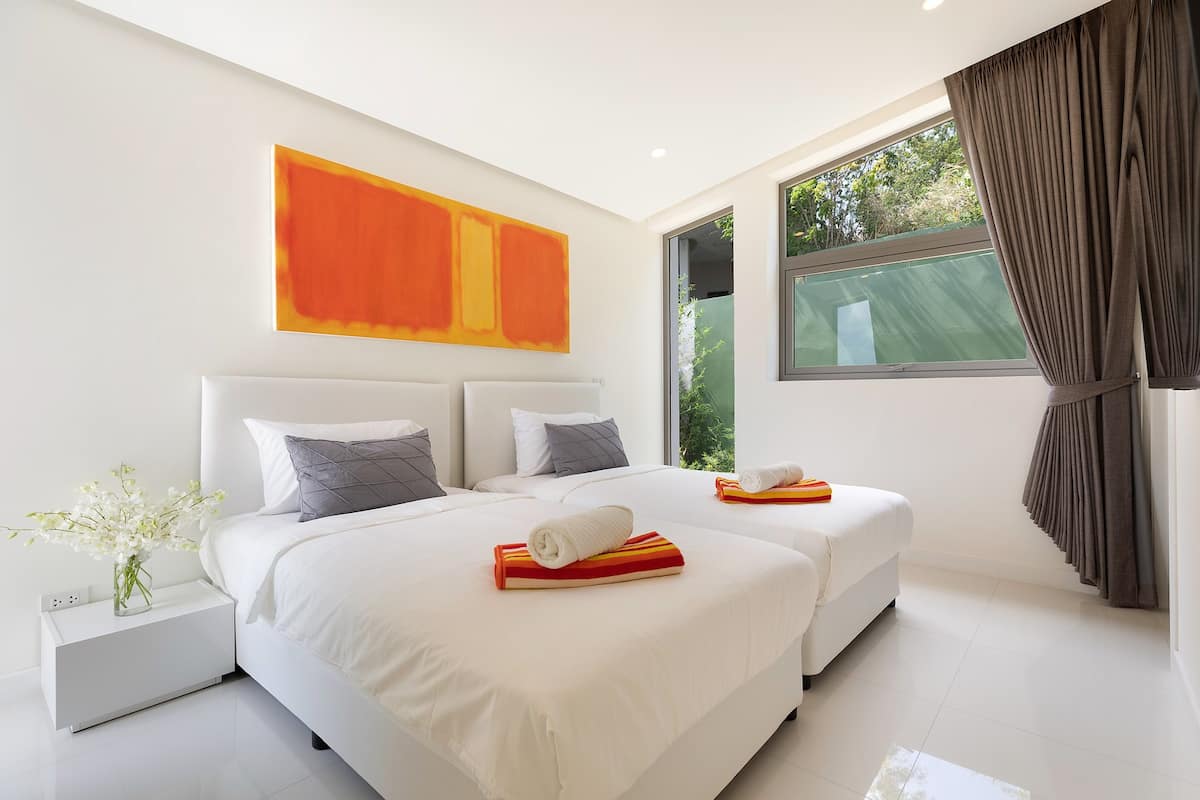 Trendy 4 Bedroom Seaview Pool Villa in Choeng Mon for sale