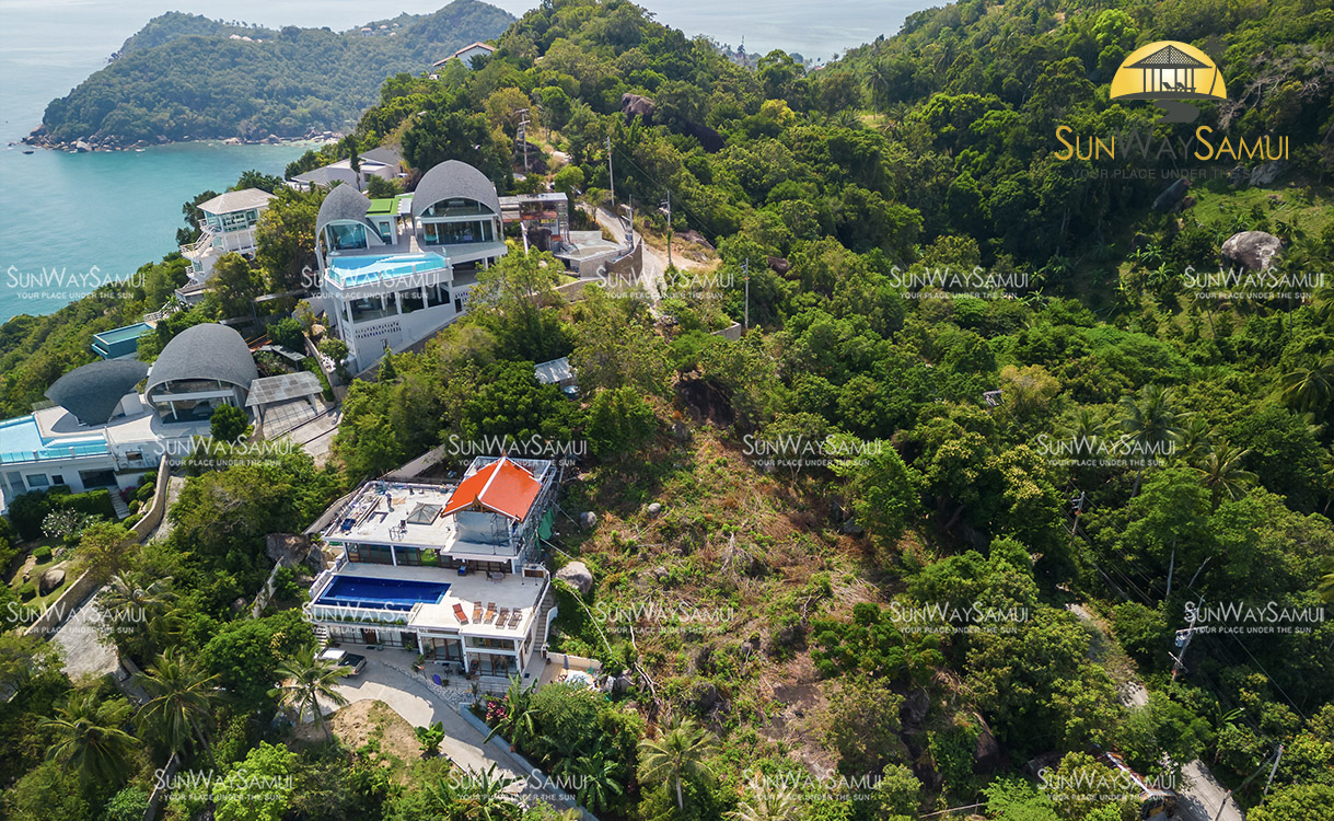 (SOLD) Exceptional 2160 sqm Seaview Land in Chaweng Noi for sale