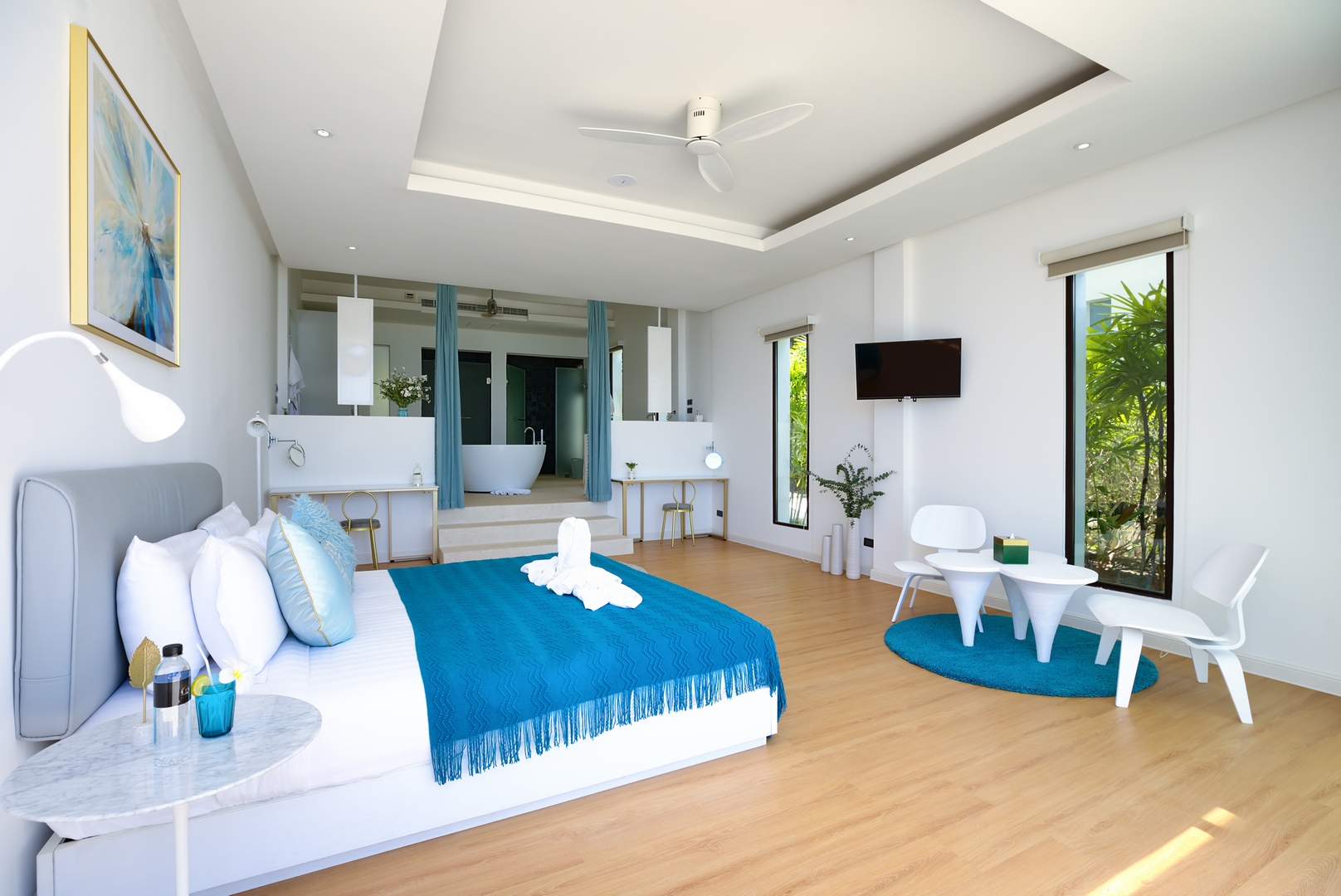 Villa Turquoise – Luxury 4 Bedroom Seaview Villa in North Chaweng for sale: Villa Turquoise – Luxury 4 Bedroom Seaview Villa in North Chaweng for sale