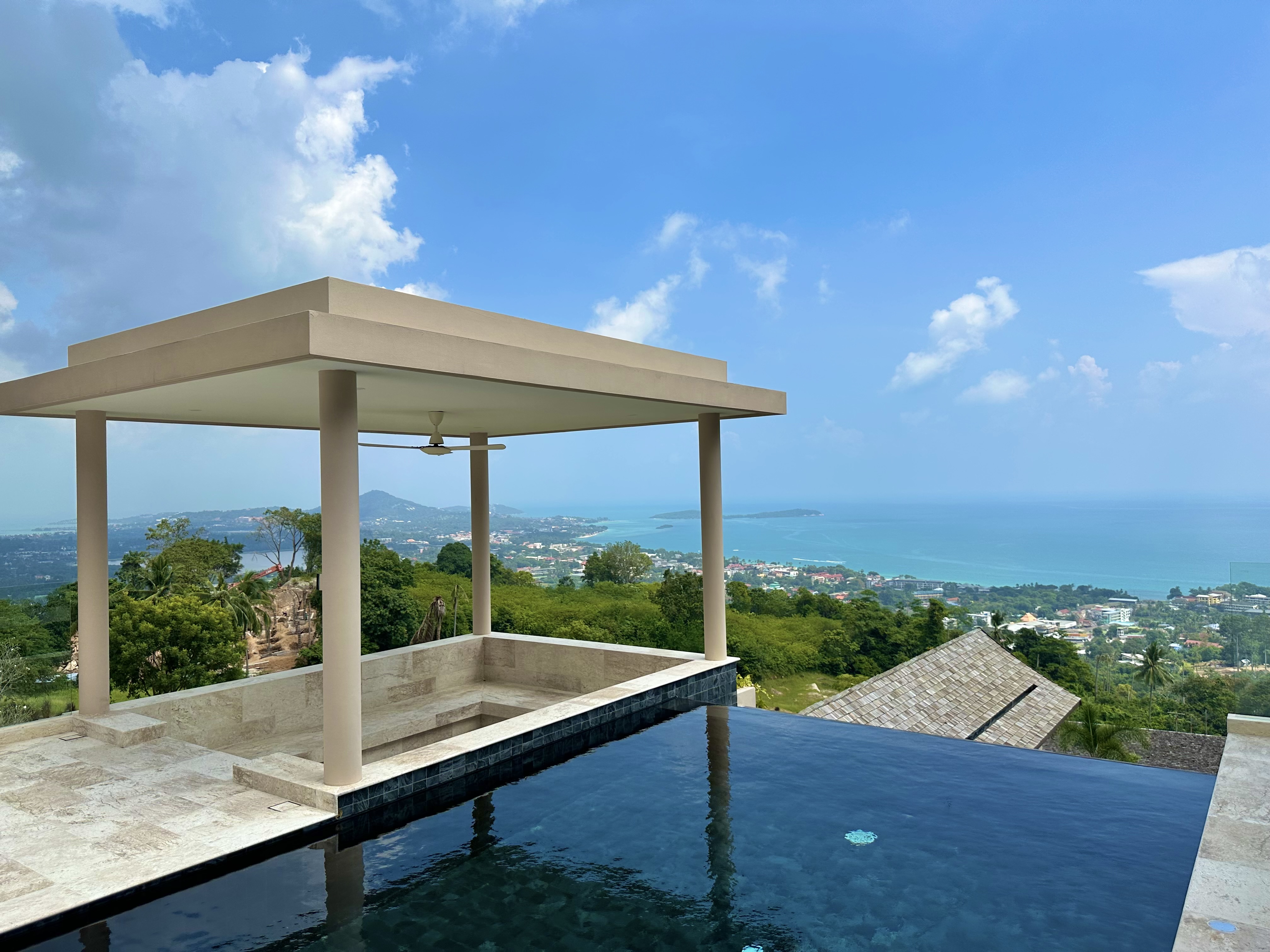 (SOLD) Villa Delapan - Traditional Tropical 3 Bedroom Seaview Pool Villa in Chaweng Noi For Sale