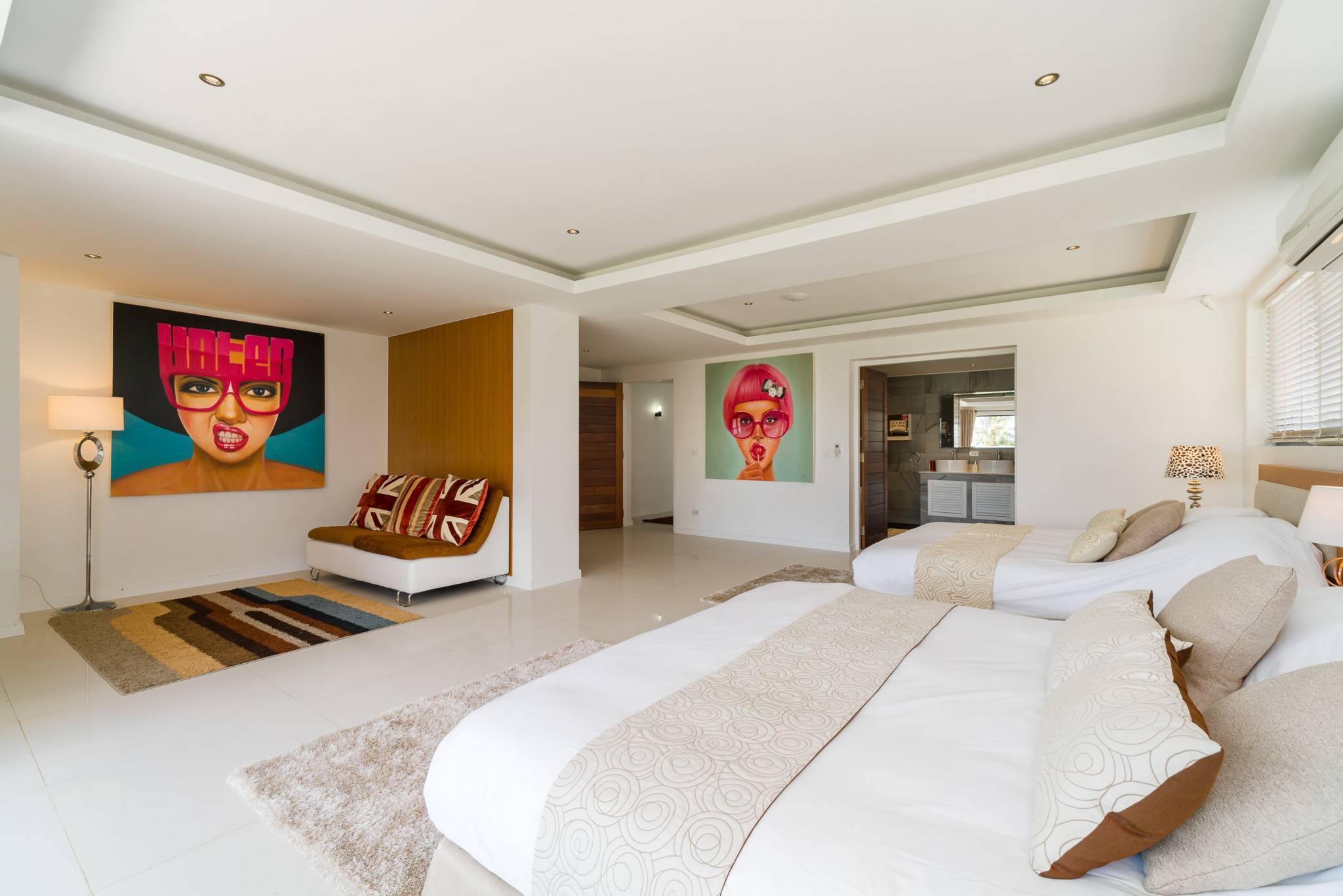(SOLD) Villa White Lotus - Luxury 7 bedroom Seaview Villa in Maenam for sale