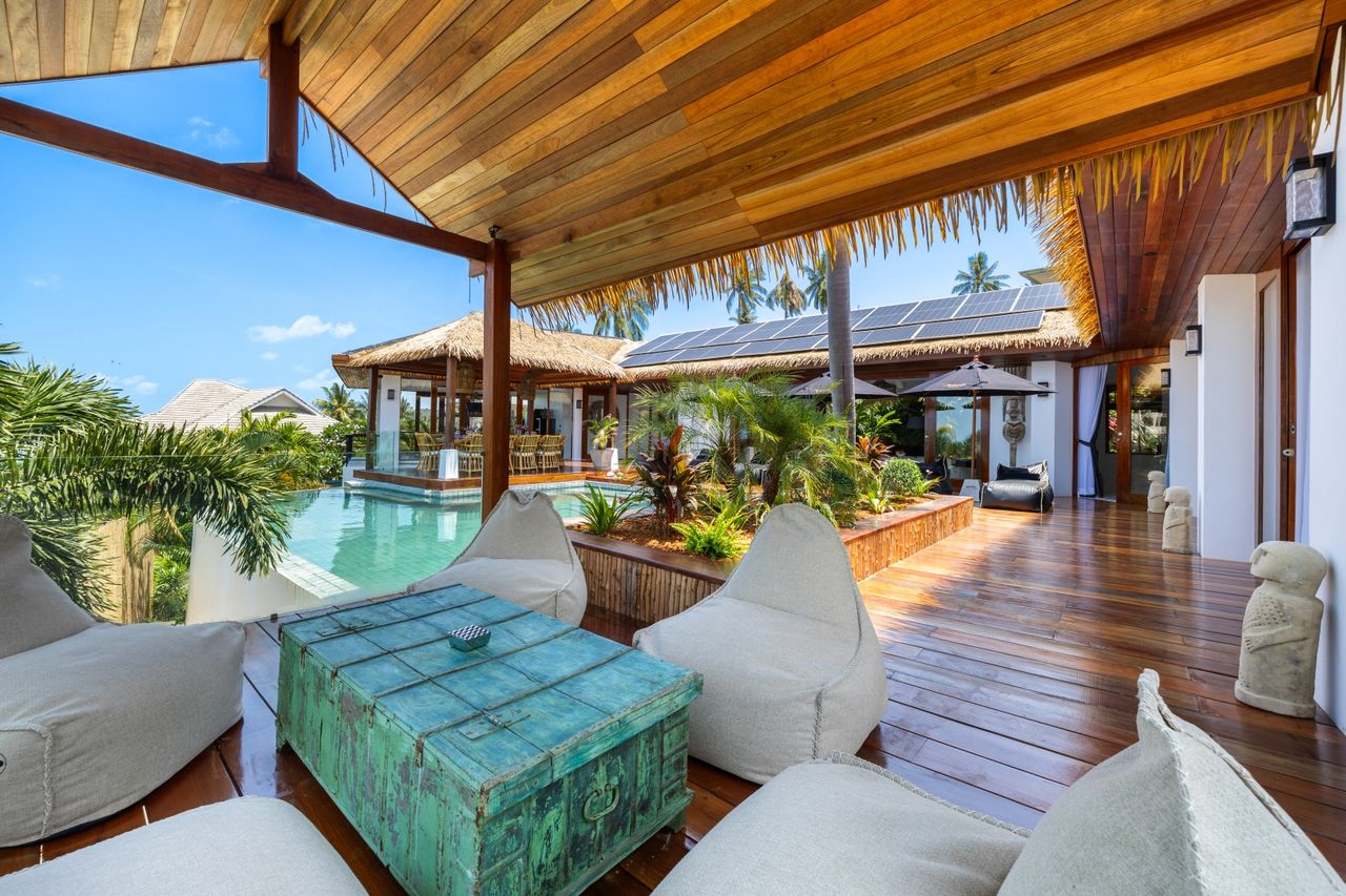 Authentik Villa – Balinese 5 Bedroom Seaview Pool Villa in Bophut: Authentik Villa – Balinese 5 Bedroom Seaview Pool Villa in Bophut