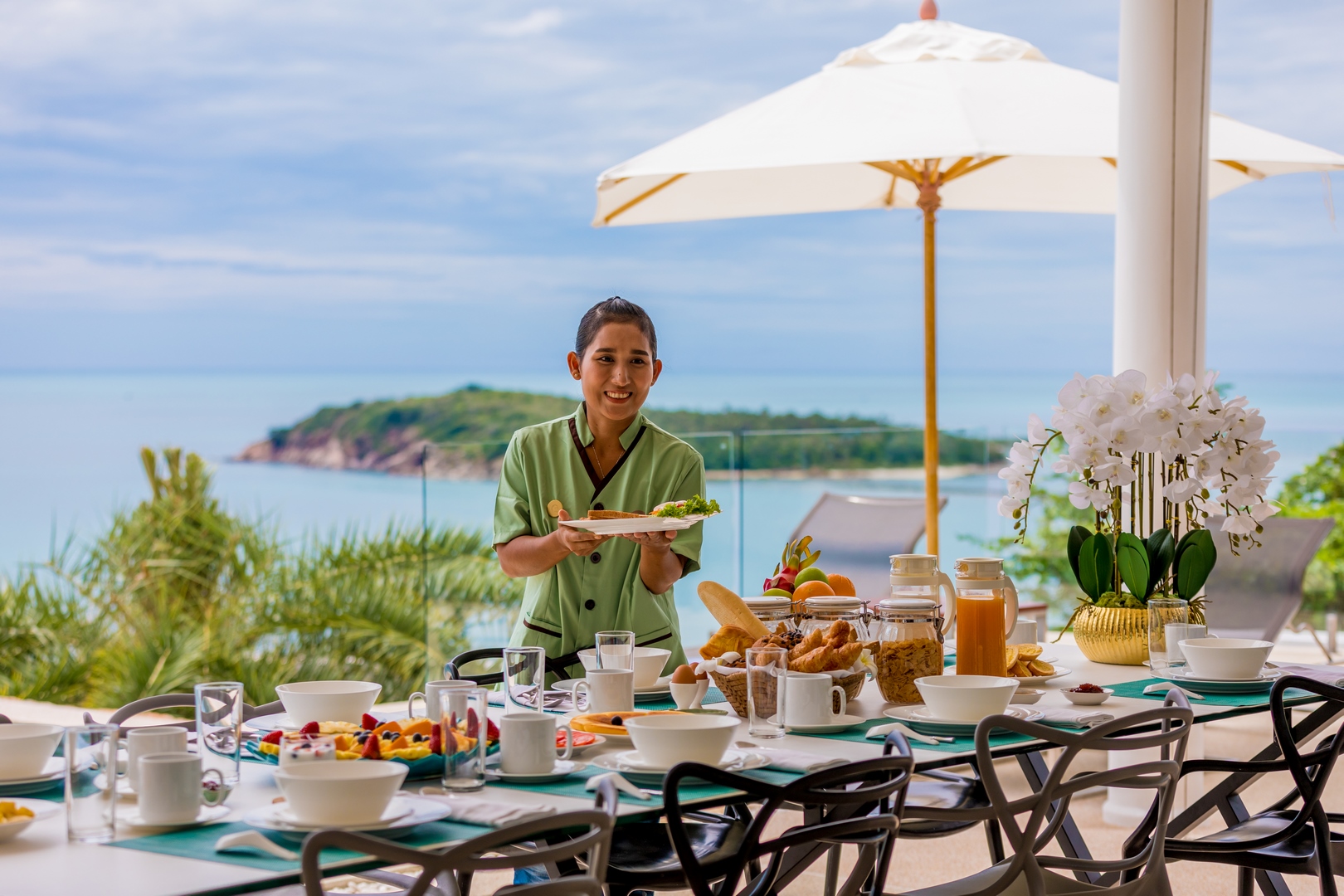 Villa Turquoise – Luxury 4 Bedroom Seaview Villa in North Chaweng for sale