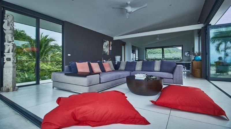 Architecturally Stunning Villa with Spectacular Ocean and Mountain View