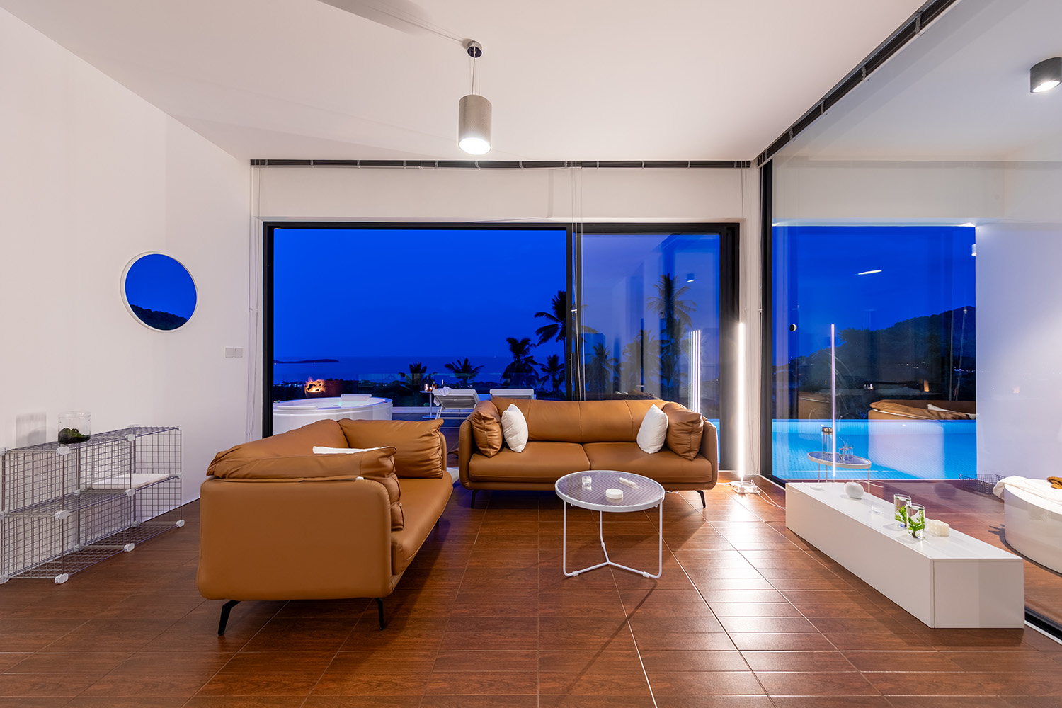 Minimalist 2 Bedroom Seaview Pool Villa with Expansion Potential in Chaweng Noi for sale