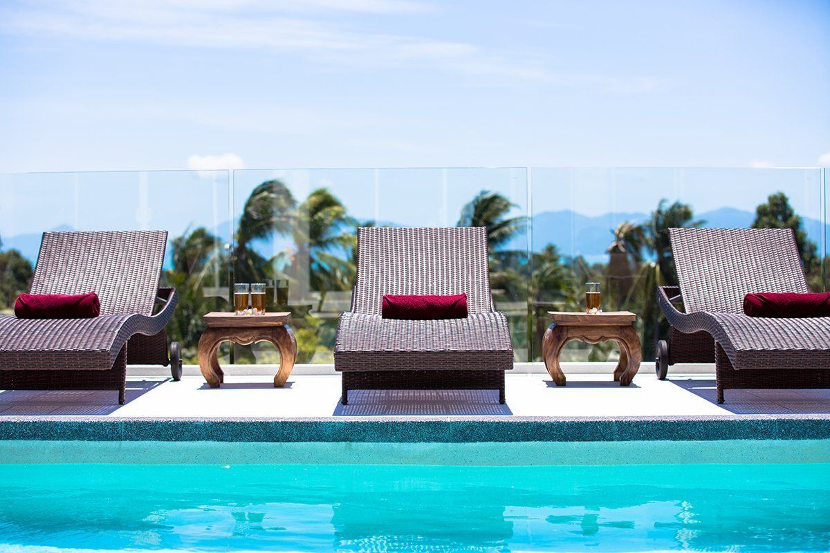 (SOLD) Villa White Lotus - Luxury 7 bedroom Seaview Villa in Maenam for sale
