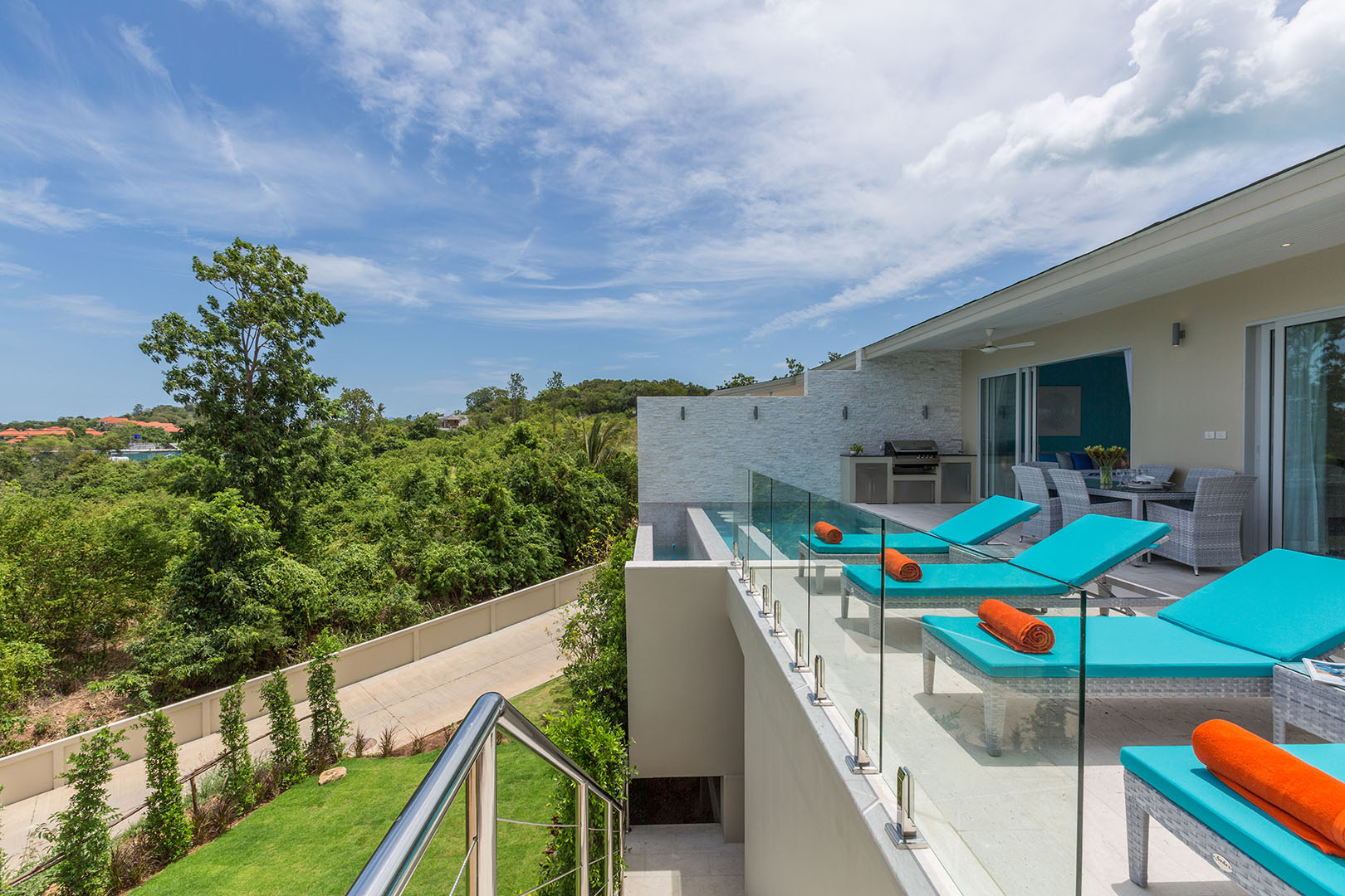 Villa Ambience – 3 Bedroom Semi-Detached Seaview Pool Villa in Choengmon for sale: Villa Ambience – 3 Bedroom Semi-Detached Seaview Pool Villa in Choengmon for sale