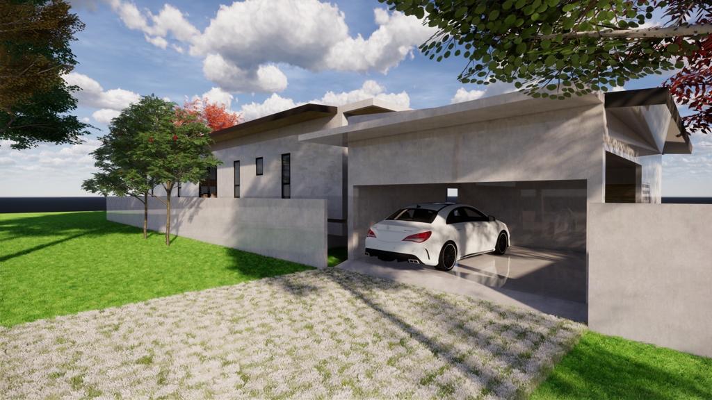(SOLD) Modernistic 3 Bedroom Garden Pool Villa in Maenam for sale 