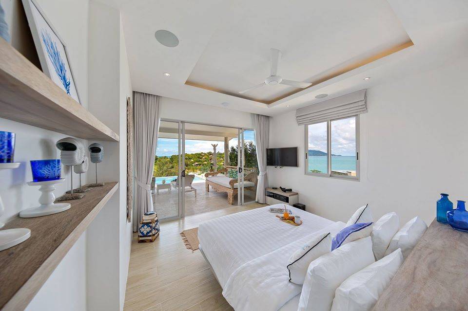 (SOLD) Elegant Contemporary 3 Bedroom Villa with Views Over Samrong Bay