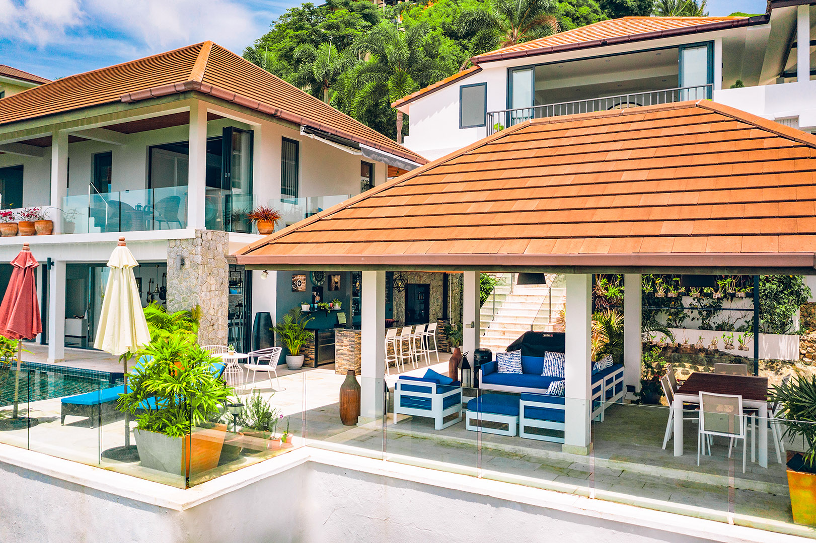 The Peak – Cliffside 5 Bedroom 6 Bathroom Seaview Villa in Bangpor for sale