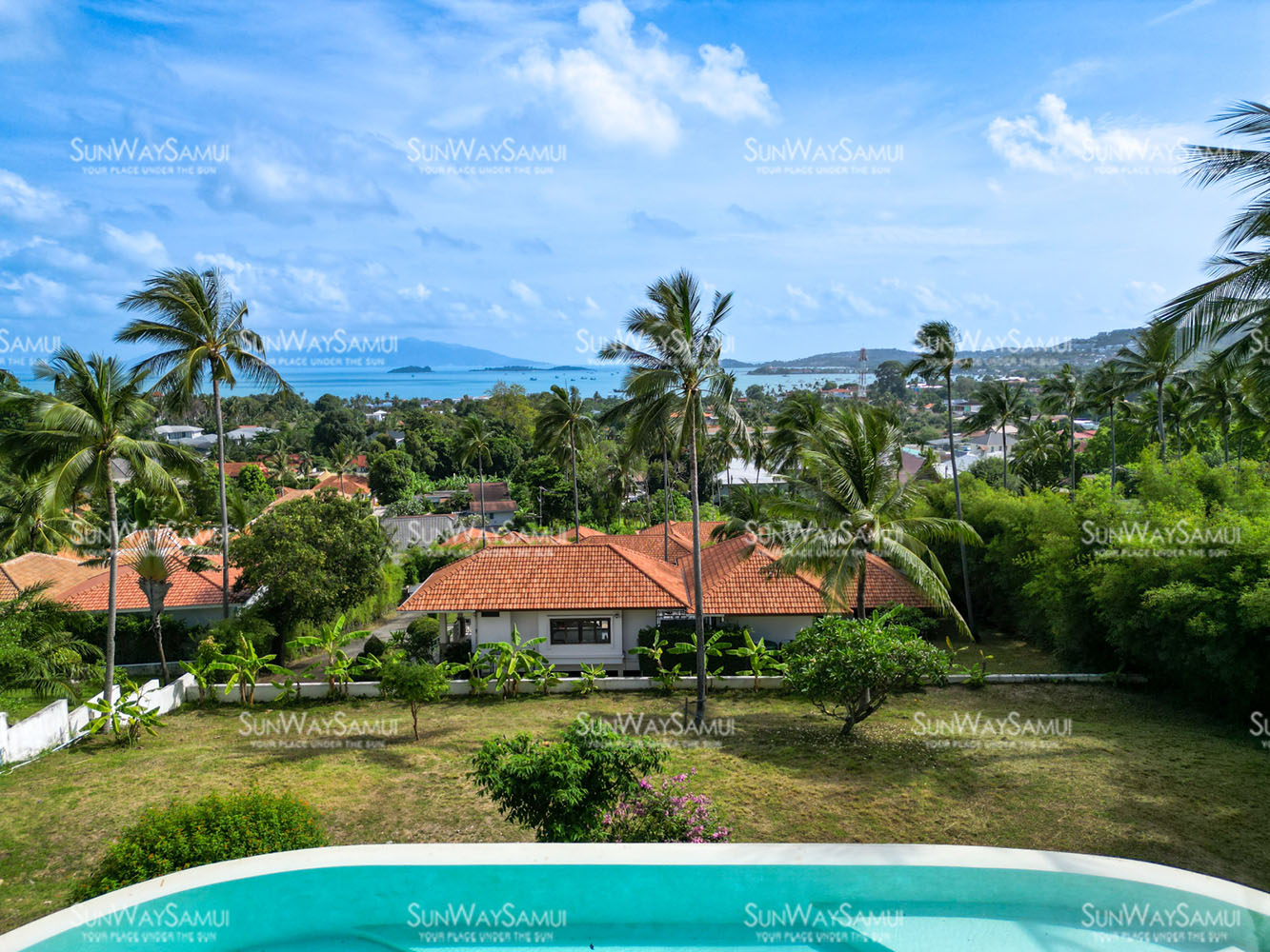 (SOLD) Villa Nirvana - Spacious 5 Bedroom Seaview Villa in Bangrak for sale