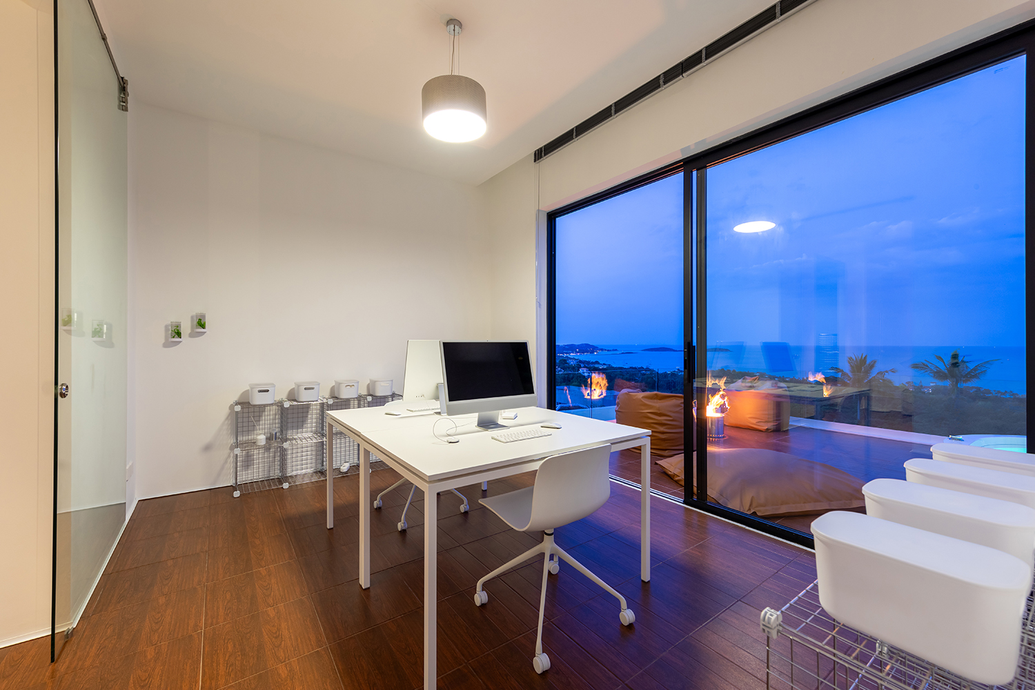 Minimalist 2 Bedroom Seaview Pool Villa with Expansion Potential in Chaweng Noi for sale