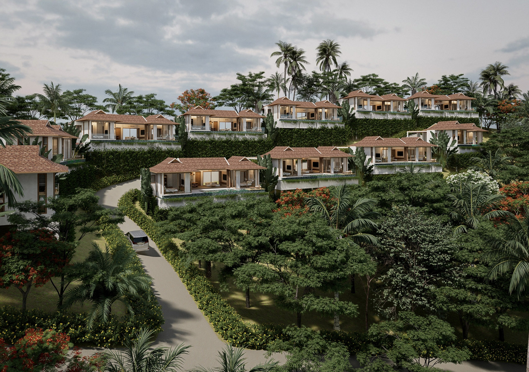 (SOLD) Shambala Seaview Residences – 2 Bedroom Seaview Pool Villas in Bang Makham for sale