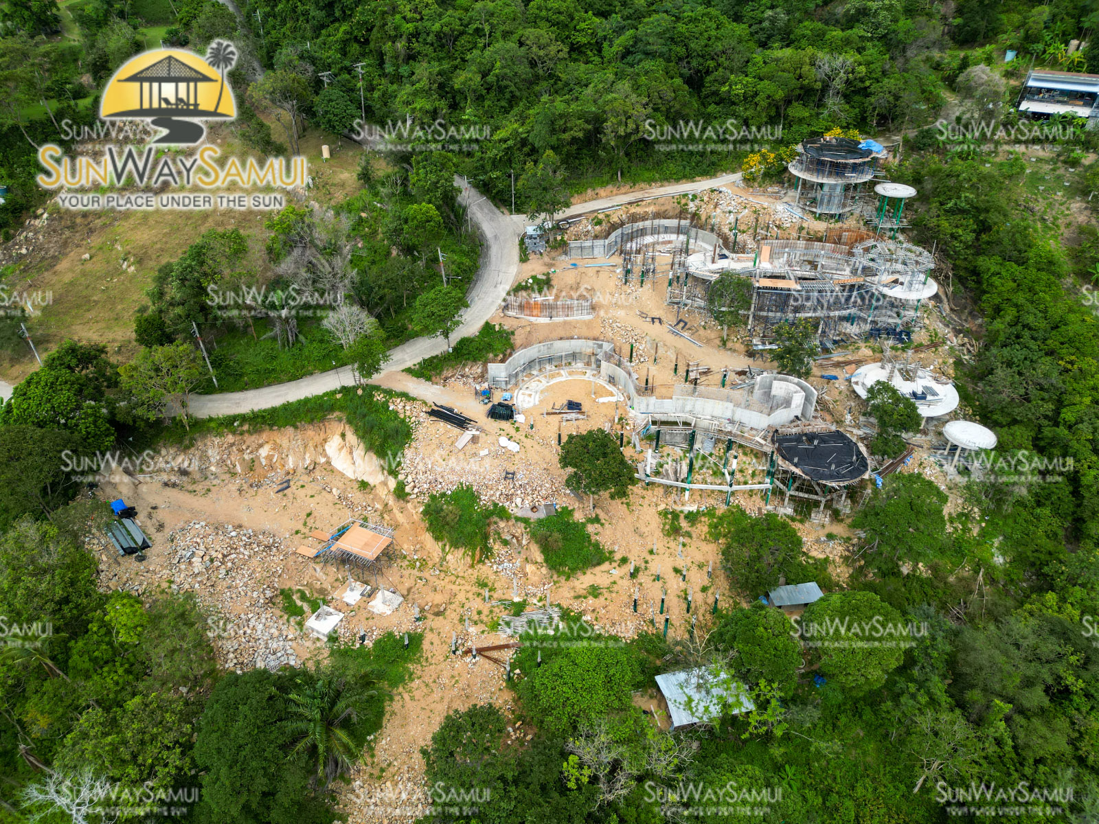 Kunkhao Tara Villas – Ecological 4 Bedroom Seaview Pool Villa in Bang Makham for sale