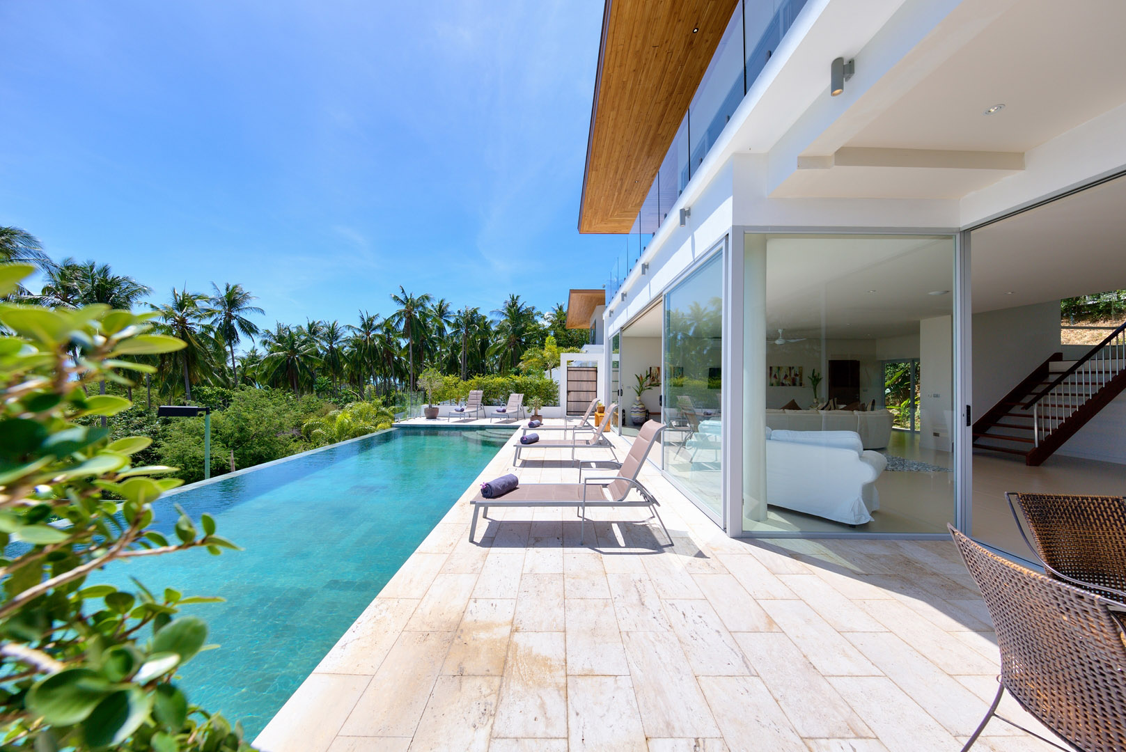 (SOLD) Coral Cay Villas - Panoramic 4 Bedroom Seaview Pool Villa in Bang Por for Sale