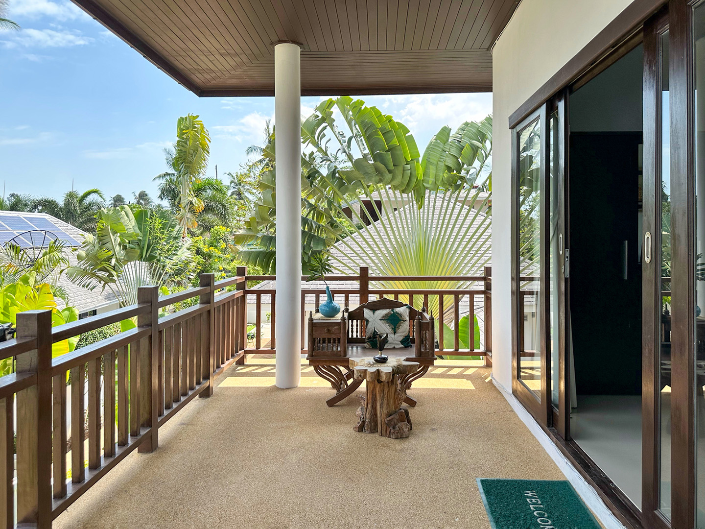 Comfortable 3 Bedroom Garden Pool Villa with 800 sqm land in Maenam for sale