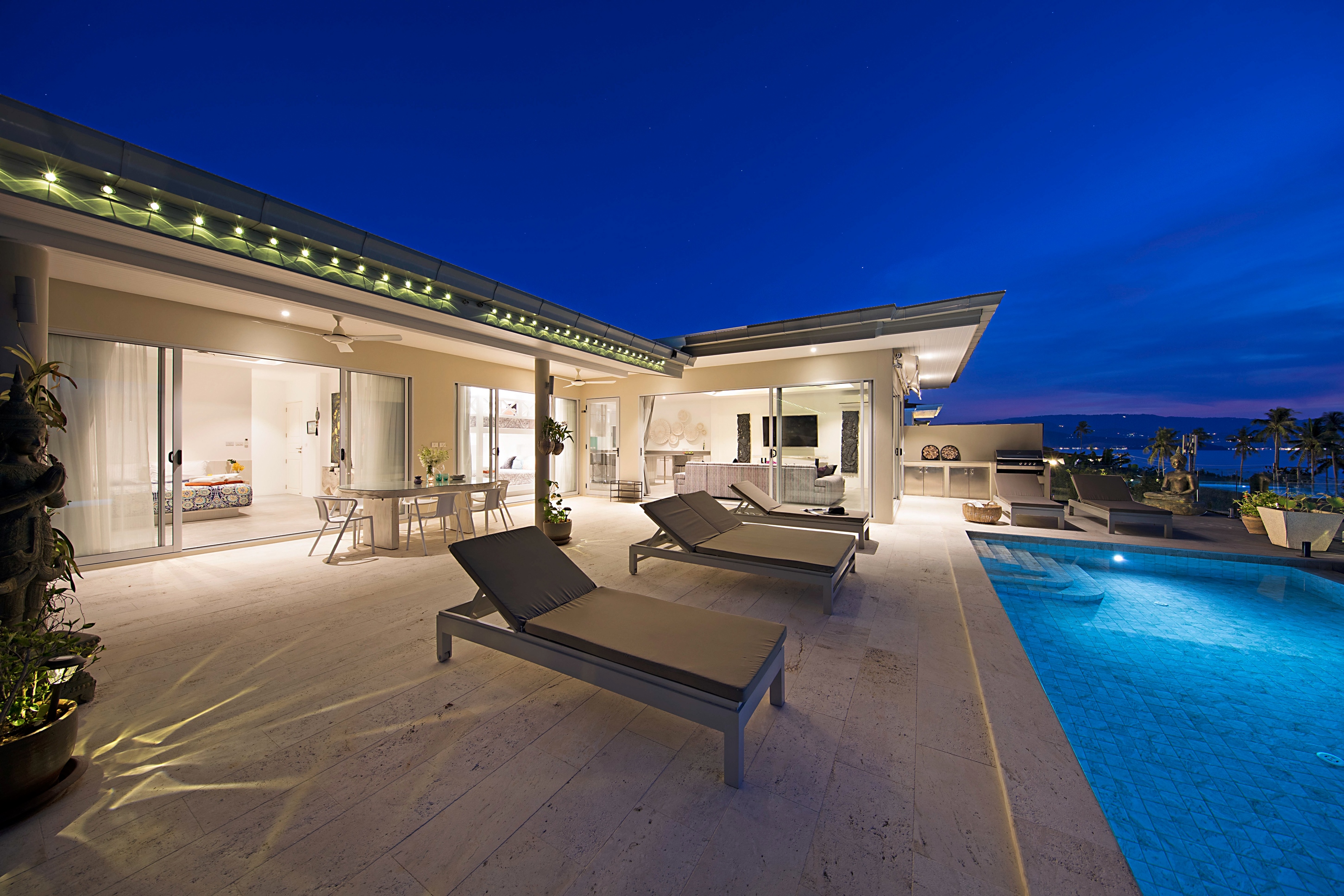 Villa BB8 - Spacious 5 Bedroom Detached Seaview Pool Villa in Bayside Luxury Villa, Samrong Bay for sale