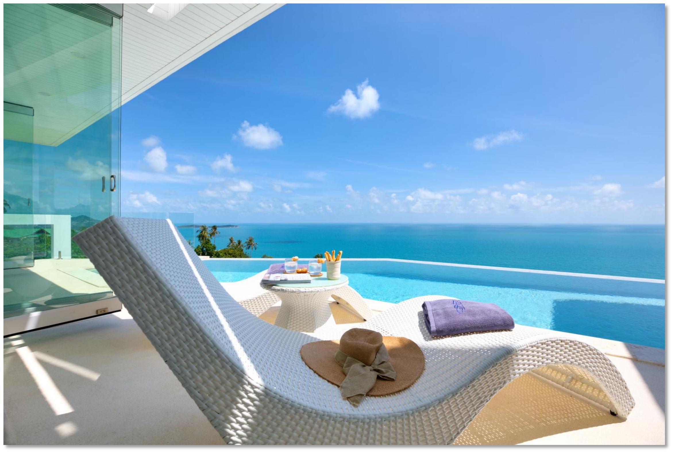 The Wave 2 - Urbane 5 Bedroom Seaview Pool Villa in Chaweng Noi for sale