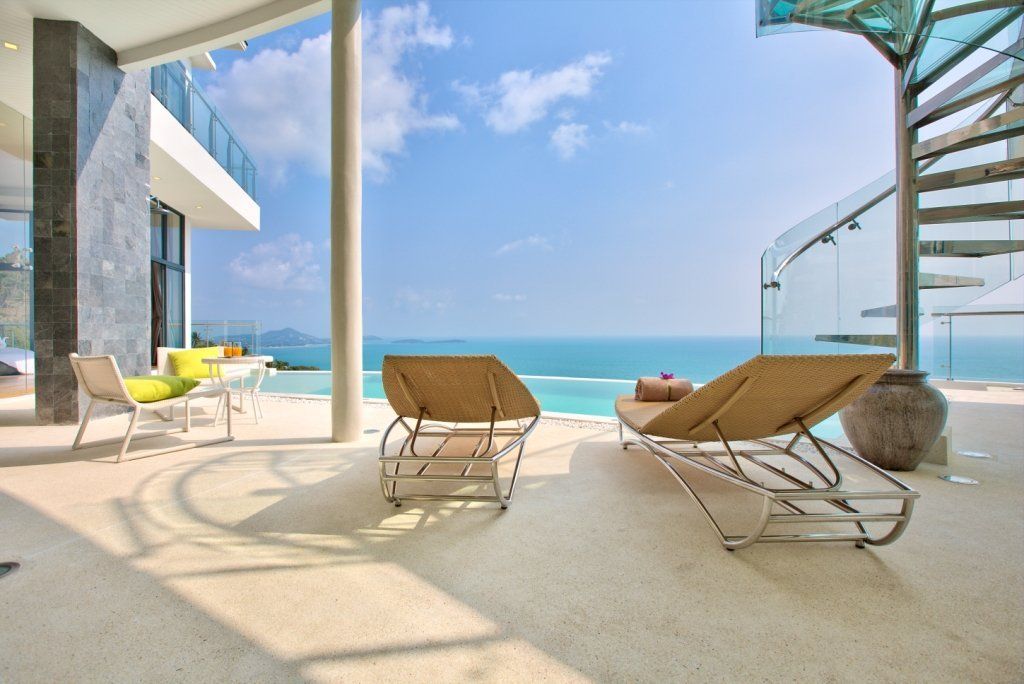 Villa Seawadee – Modern 4 Bedroom Seaview Pool Villa in Chaweng Noi for sale