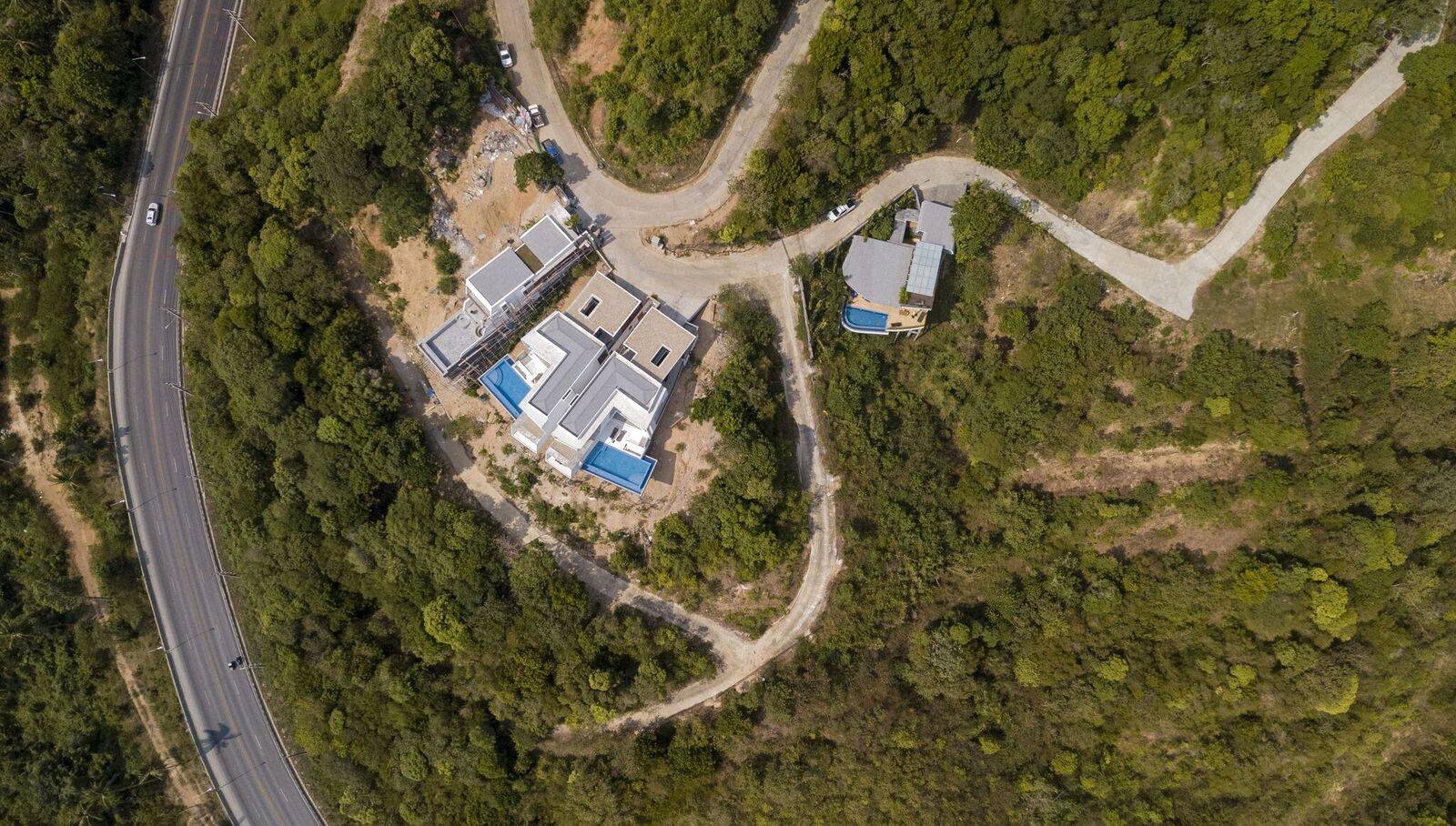 (SOLD) Unobstructed 180 sea view land plot for sale in Laem Yai mountain