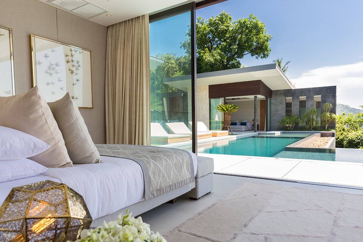 (SOLD) Villa Raku - World renowned designer four bedroom seaview villa for sale in Koh Samui
