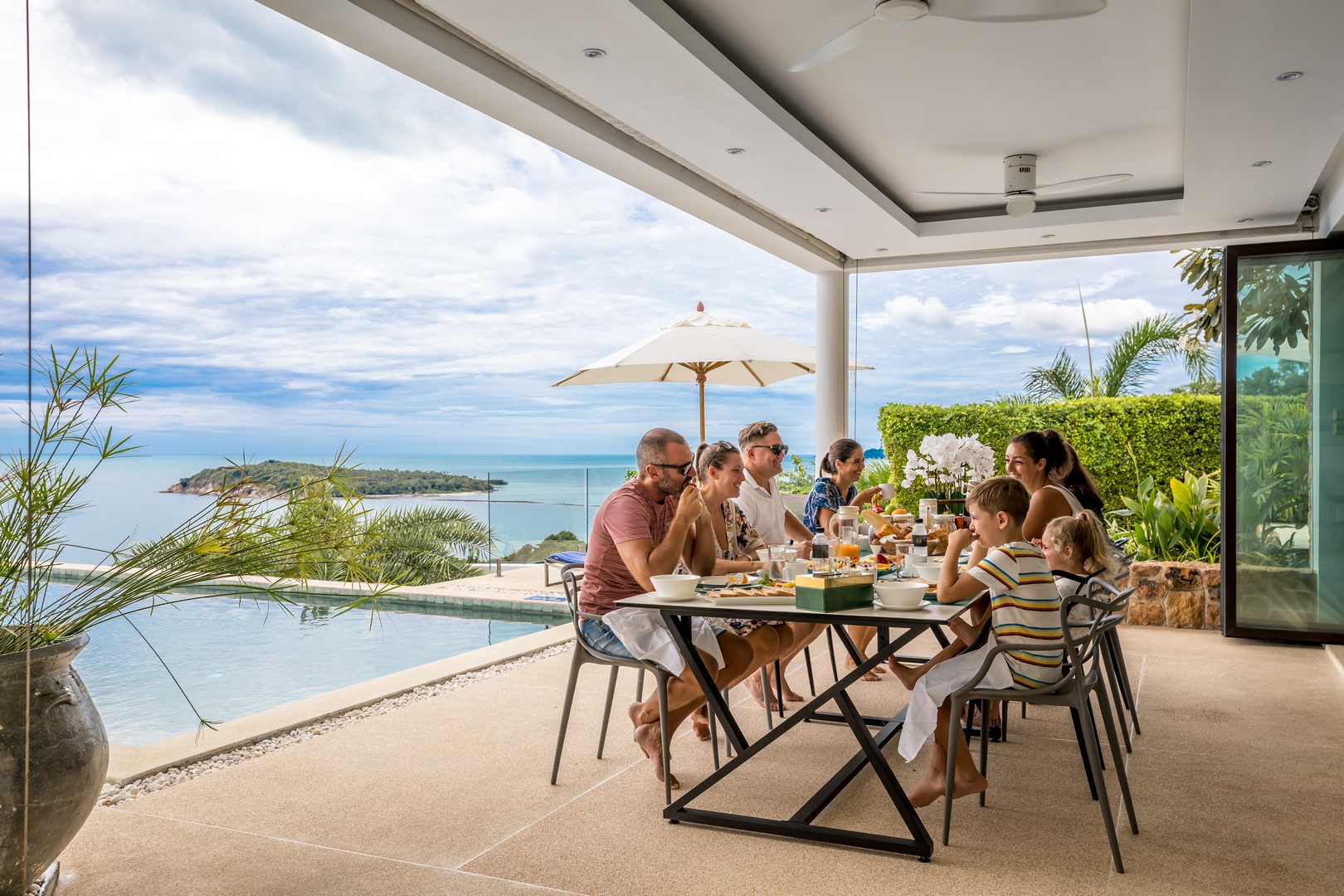 Villa Turquoise – Luxury 4 Bedroom Seaview Villa in North Chaweng for sale