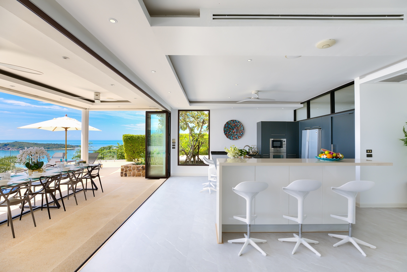 Villa Turquoise – Luxury 4 Bedroom Seaview Villa in North Chaweng for sale