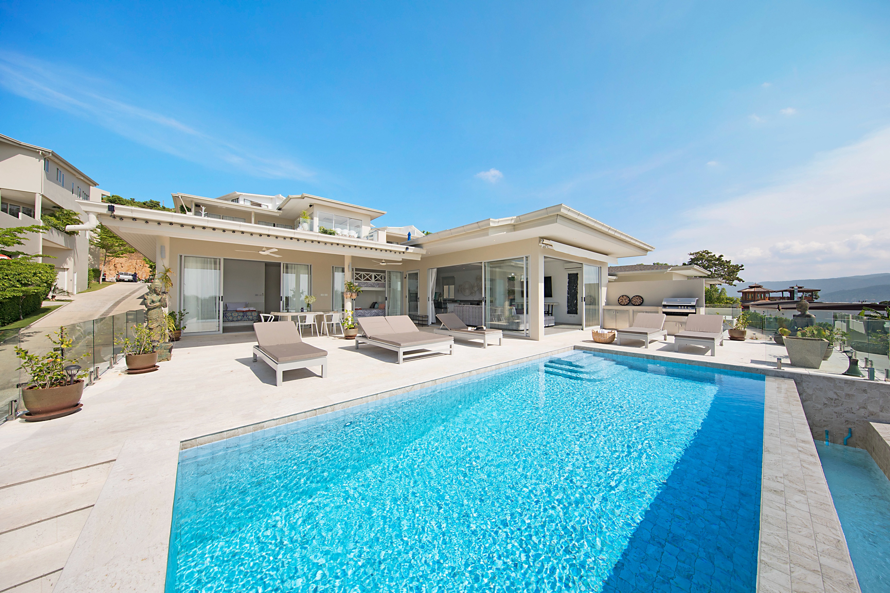 Villa BB8 - Spacious 5 Bedroom Detached Seaview Pool Villa in Bayside Luxury Villa, Samrong Bay for sale