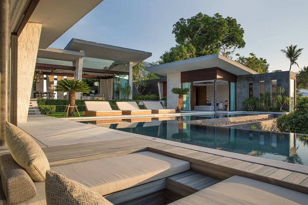 (SOLD) Villa Raku - World renowned designer four bedroom seaview villa for sale in Koh Samui