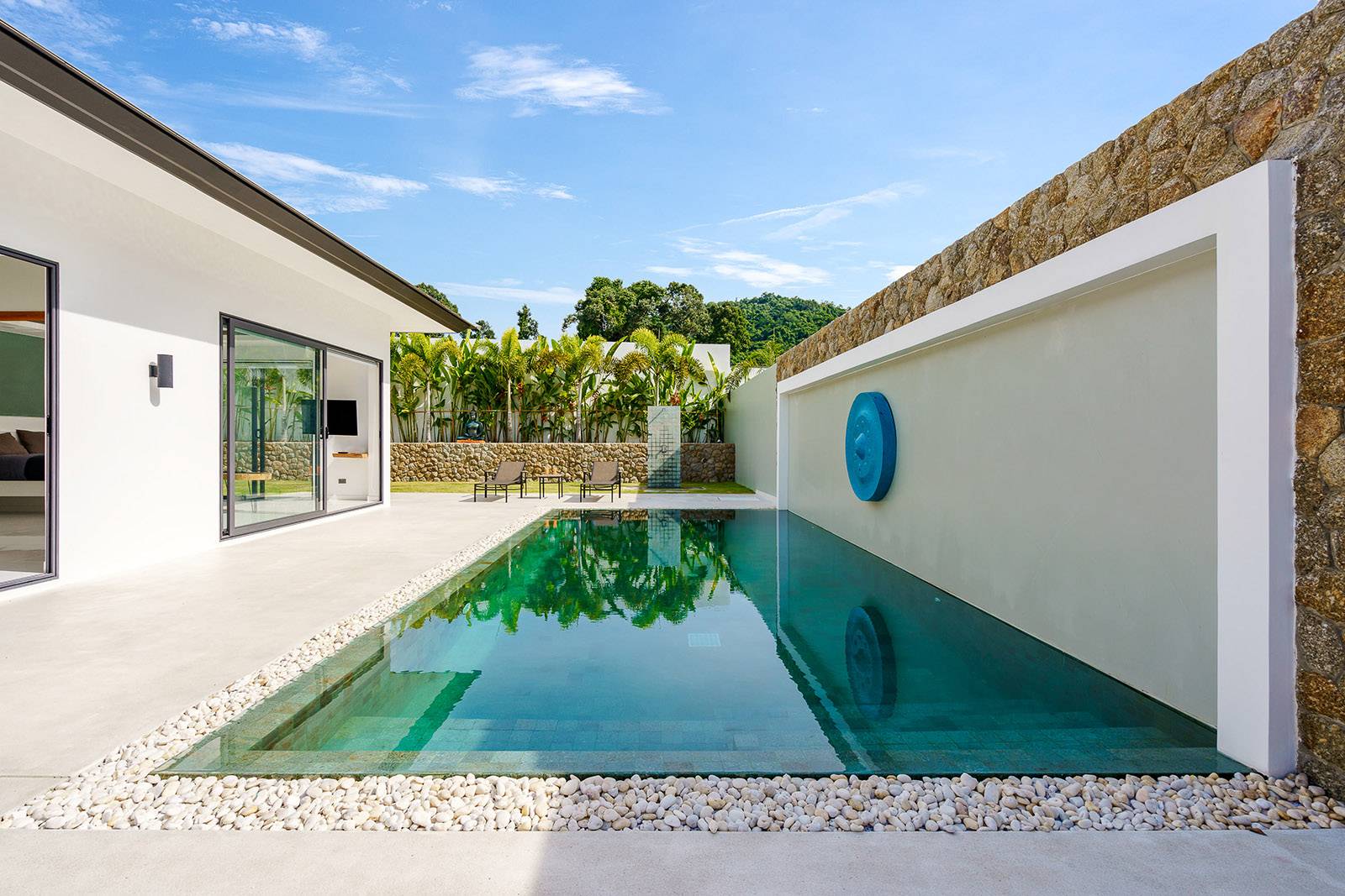 Villa Jasmine – Fresh Modern 3 Bedroom Home in Maenam: Villa Jasmine – Fresh Modern 3 Bedroom Home in Maenam