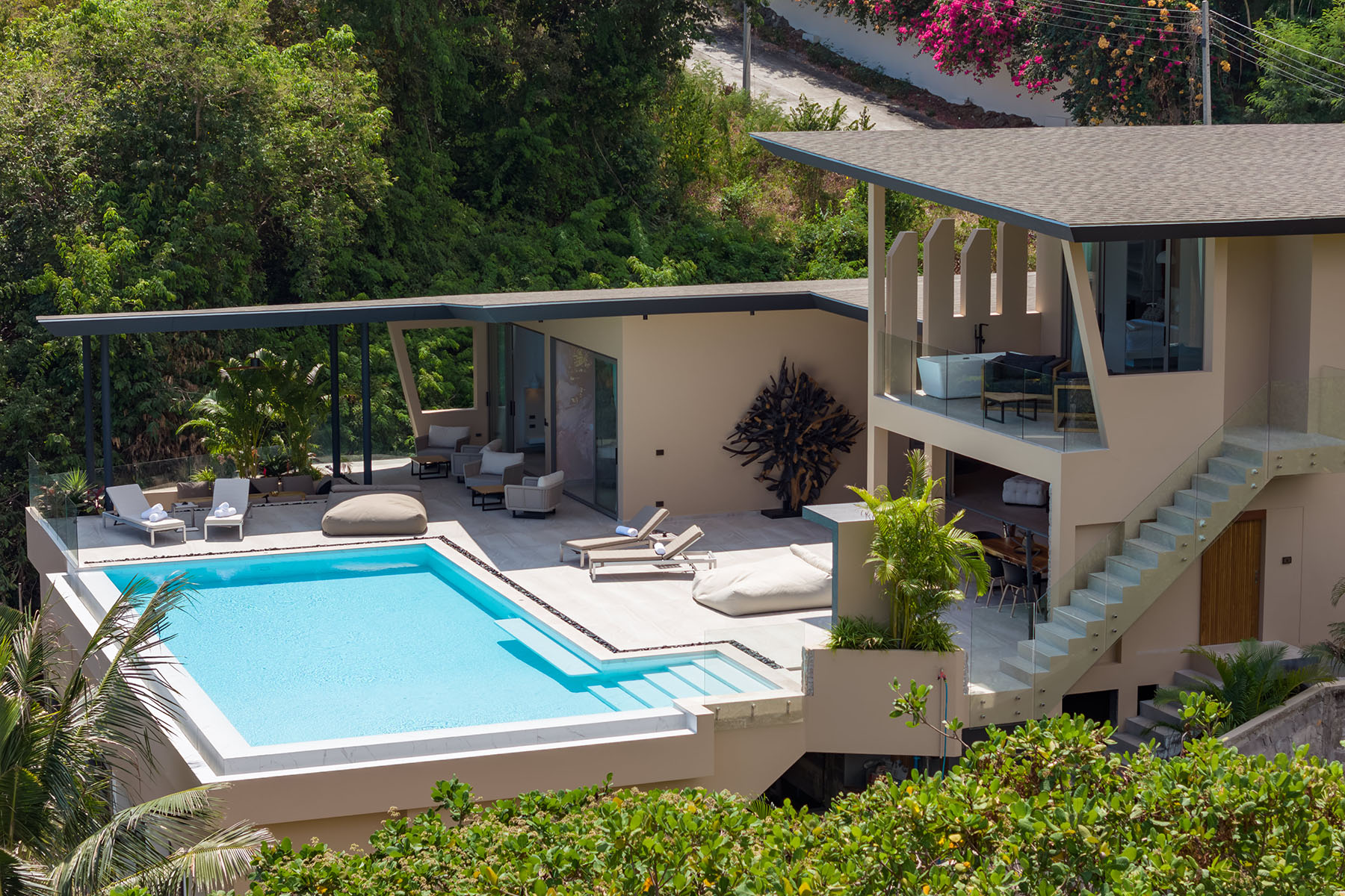 (SOLD) Villa Kelapa – Exquisite 4 Bedroom Seaview Pool Villa in Bophut for sale