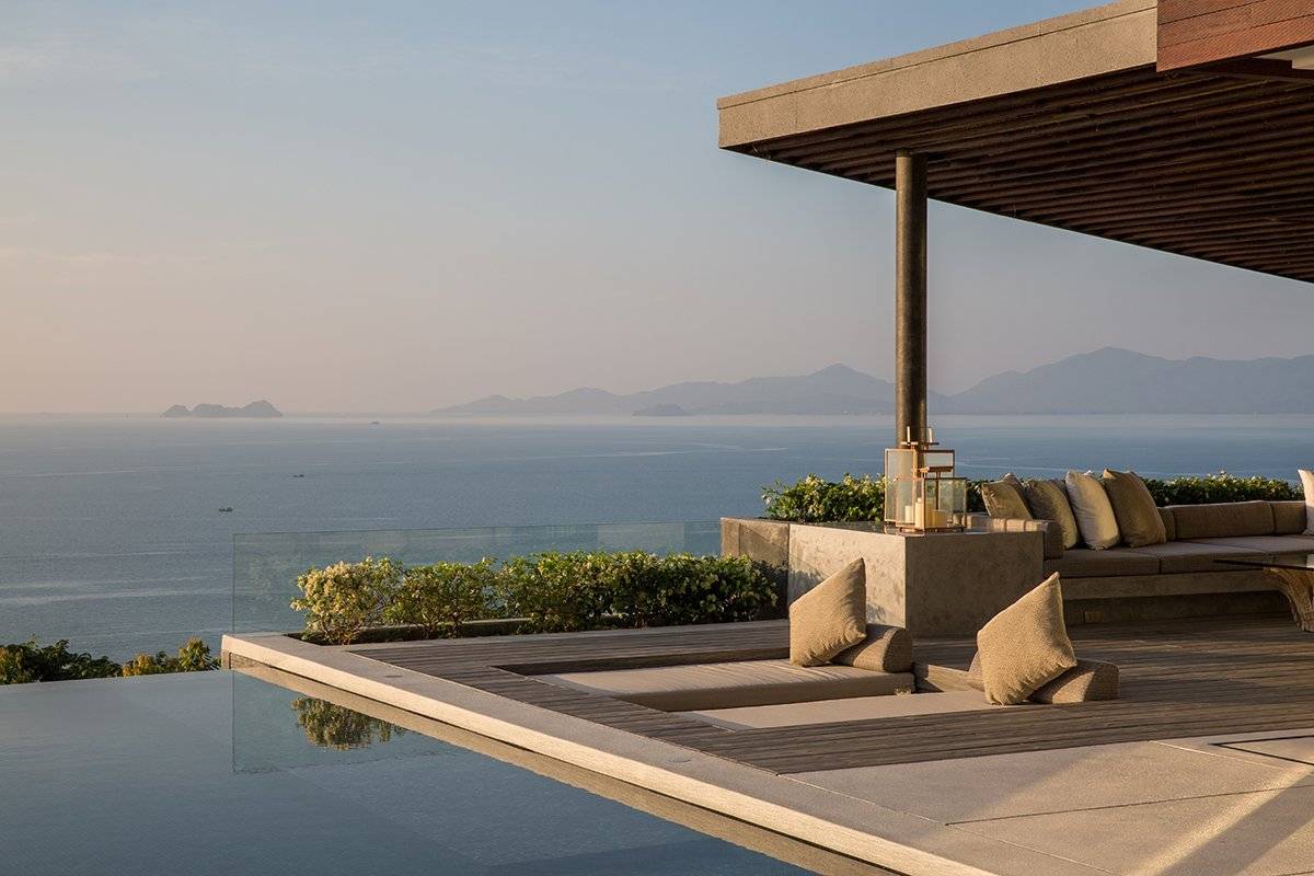 (SOLD) Villa Raku - World renowned designer four bedroom seaview villa for sale in Koh Samui