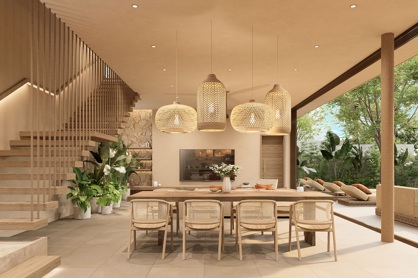 Pacific Noma – Beachside 4 to 5 Bedroom Garden Pool Villa in Maenam: Pacific Noma – Beachside 4 to 5 Bedroom Garden Pool Villa in Maenam