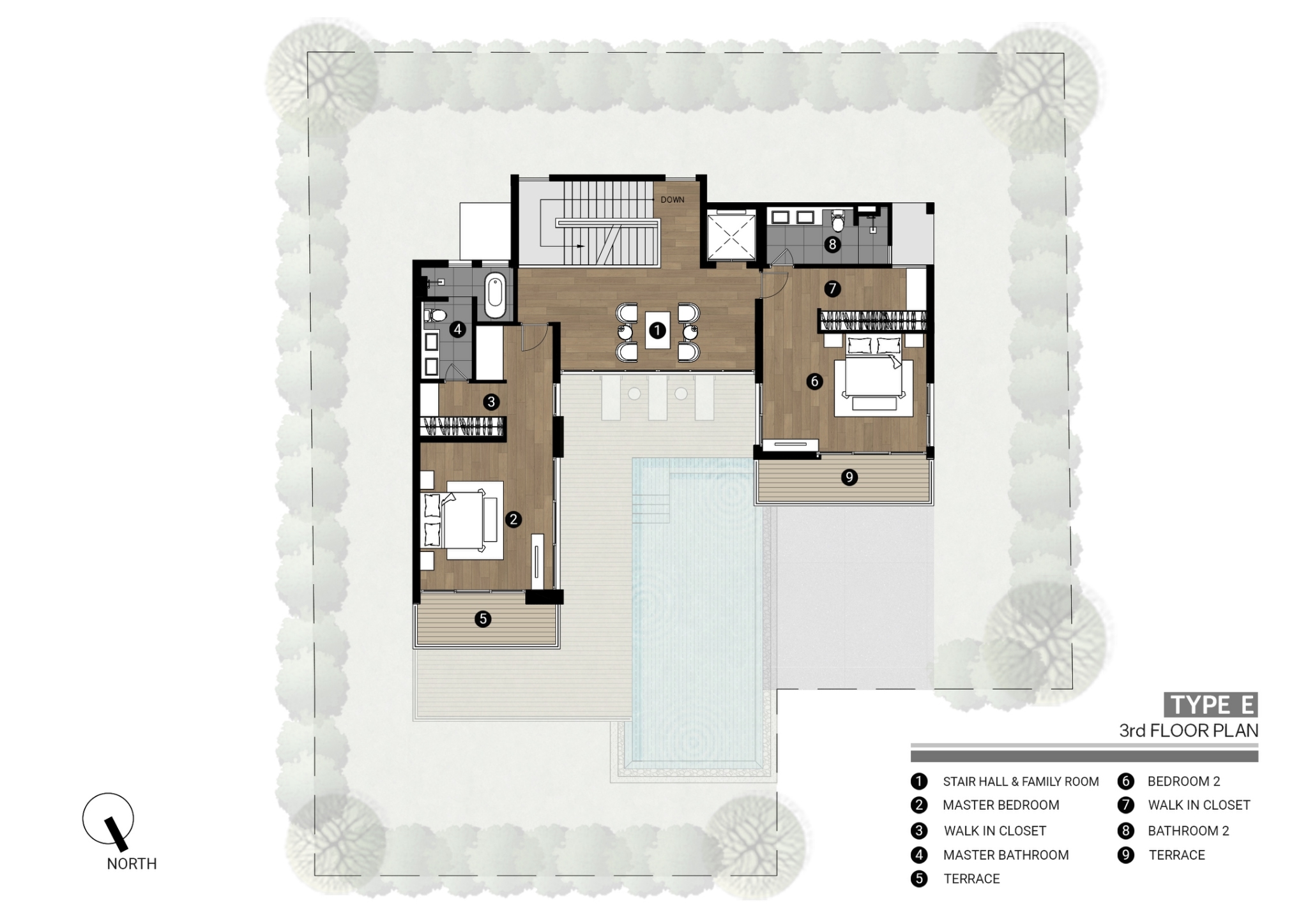 The Bay Pool Villas – 3 Bedroom Seaview Pool Villa in Big Buddha for sale