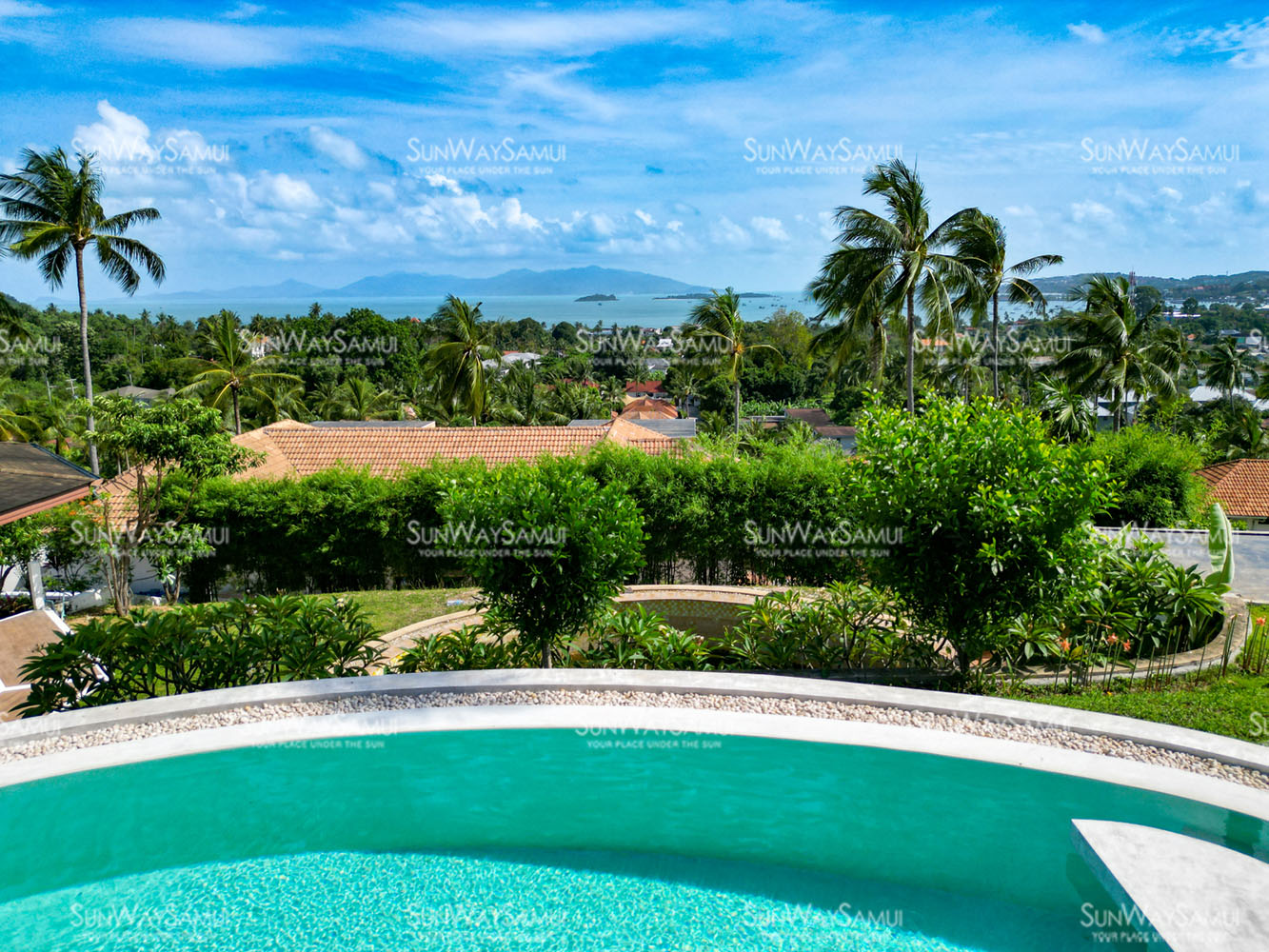 Villa Bali – 4 Bedroom Seaview Villa with Dual Pool in Bangrak for sale