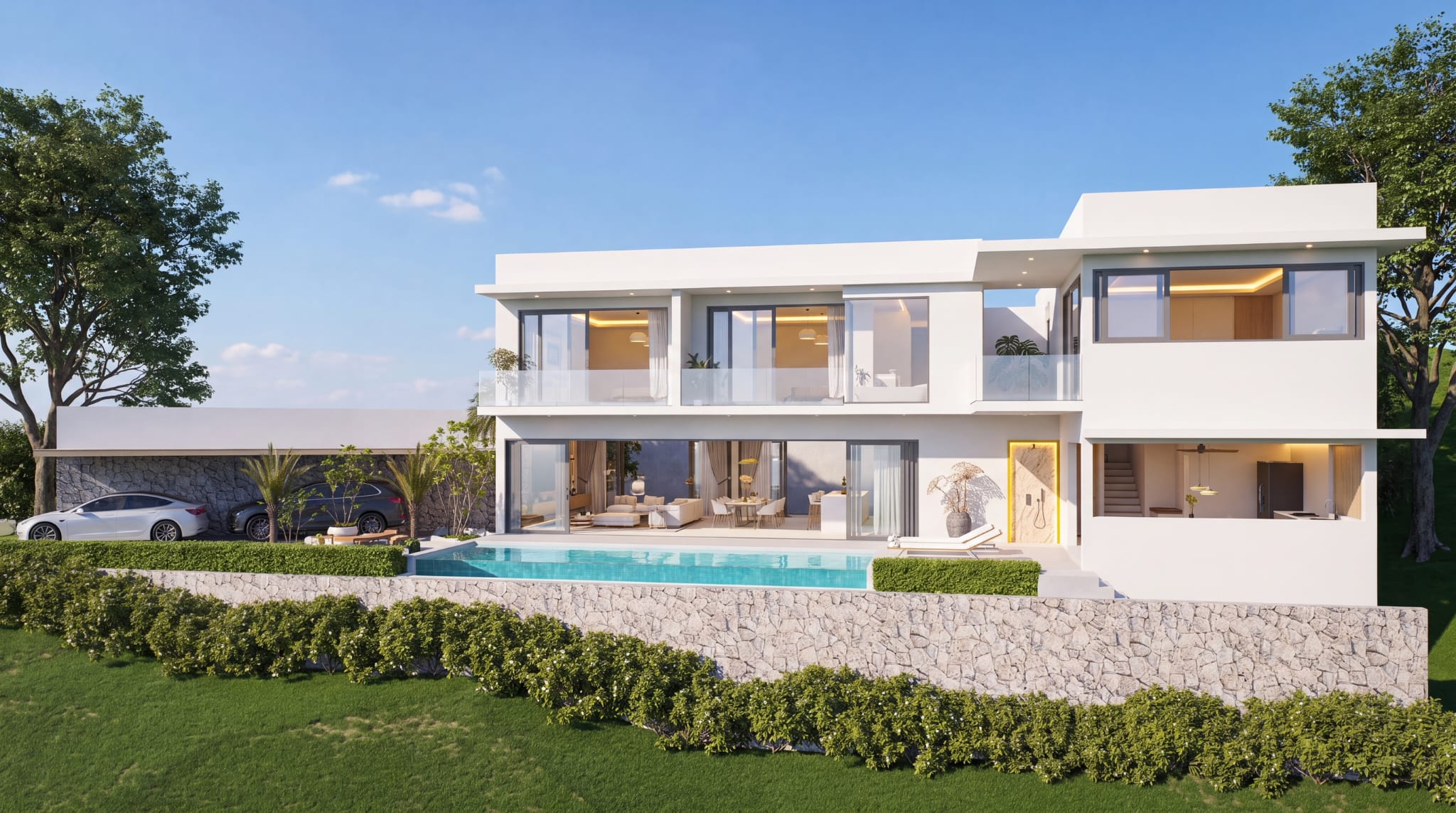 Tesoro Valley – Off Plan 2 to 4+1 Bedroom Seaview Pool Villa in Bang Makham for sale: Tesoro Valley – Off Plan 2 to 4+1 Bedroom Seaview Pool Villa in Bang Makham for sale