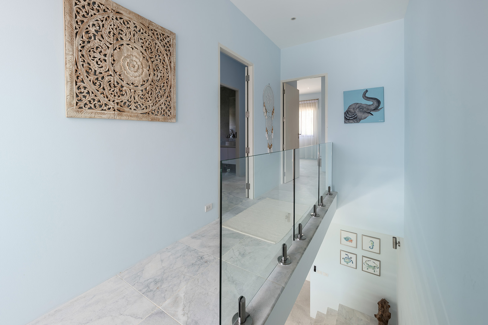 Nautical 4+1 Bedroom Seaview Semi-Detached Pool Villa in Plai Laem for sale