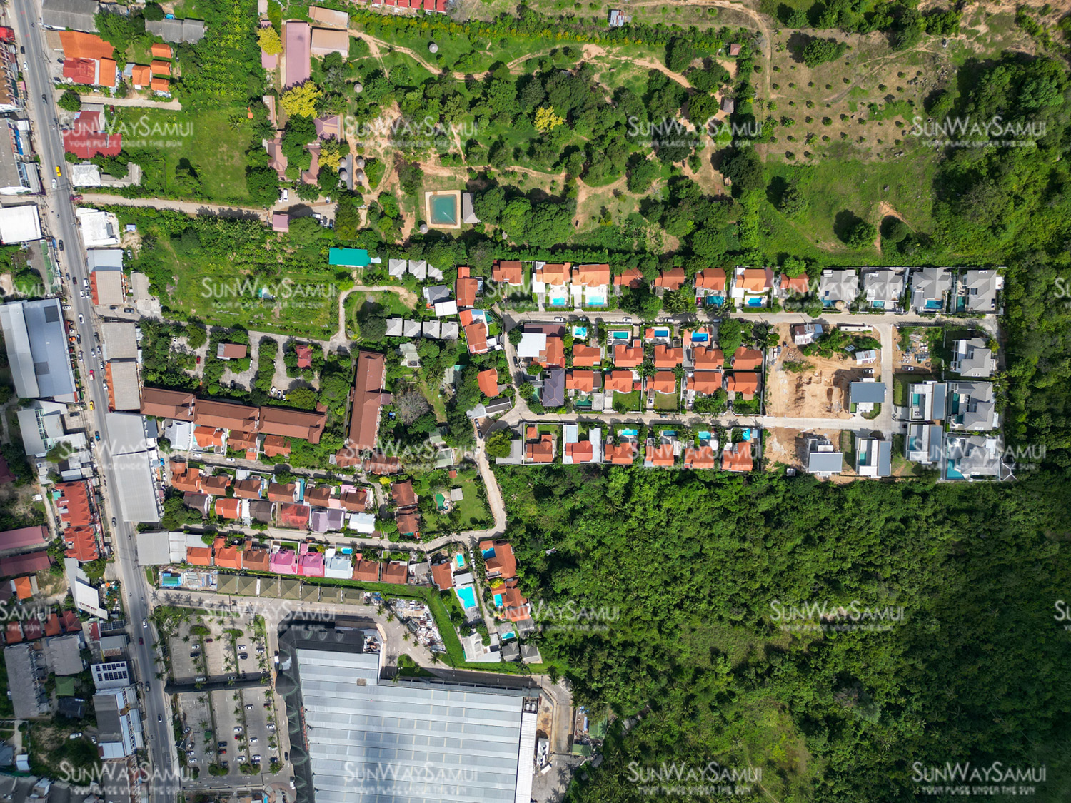 Samui Hillside Village – 3 Bedroom Mountain-view Pool Villa in Bophut for sale 