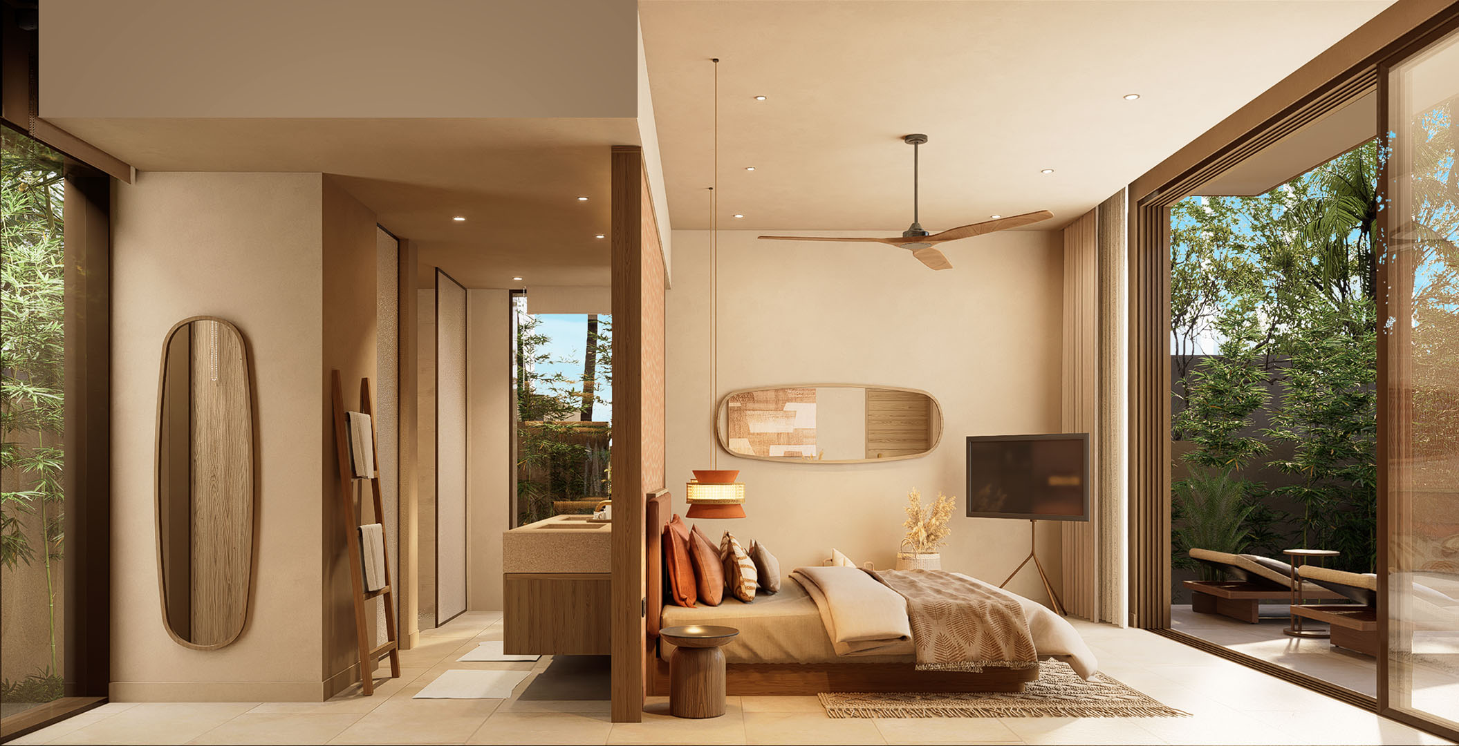 Pacific Noma – Beachside 4 to 5 Bedroom Garden Pool Villa in Maenam: Pacific Noma – Beachside 4 to 5 Bedroom Garden Pool Villa in Maenam