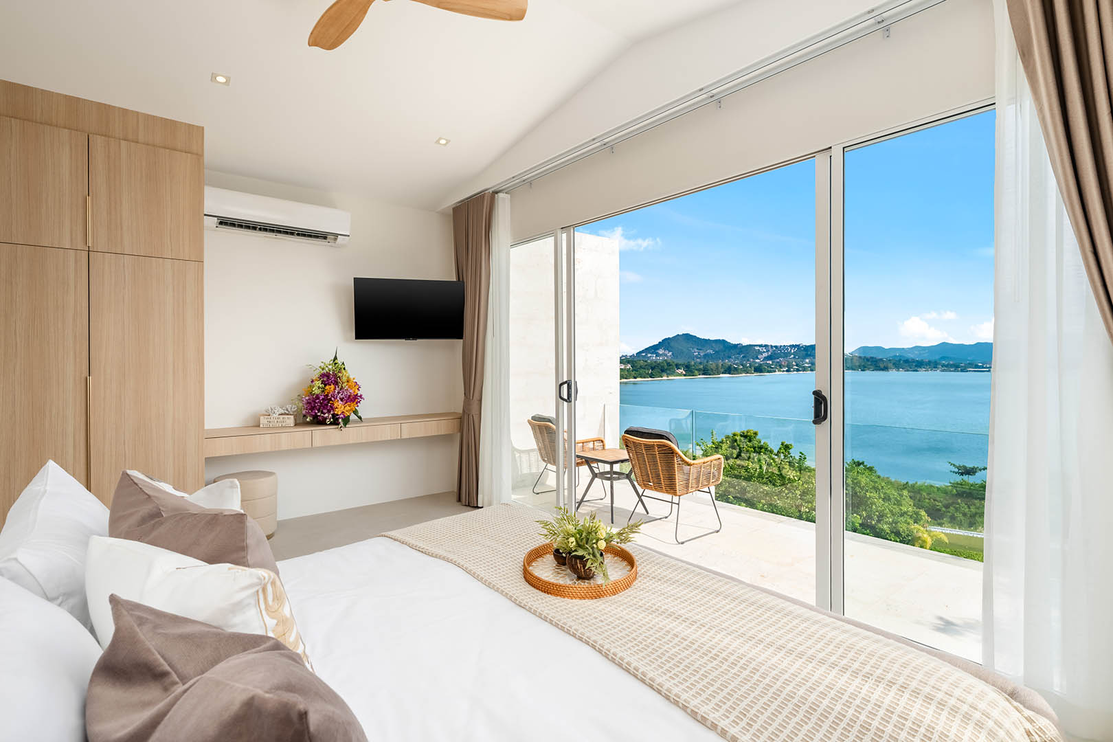 (PRICE REDUCED!) Villa Serenity – 4 Bedroom Seaview Duplex in Sunset Cove Plai Laem for sale: Villa Serenity – 4 Bedroom Seaview Duplex in Sunset Cove Plai Laem for sale